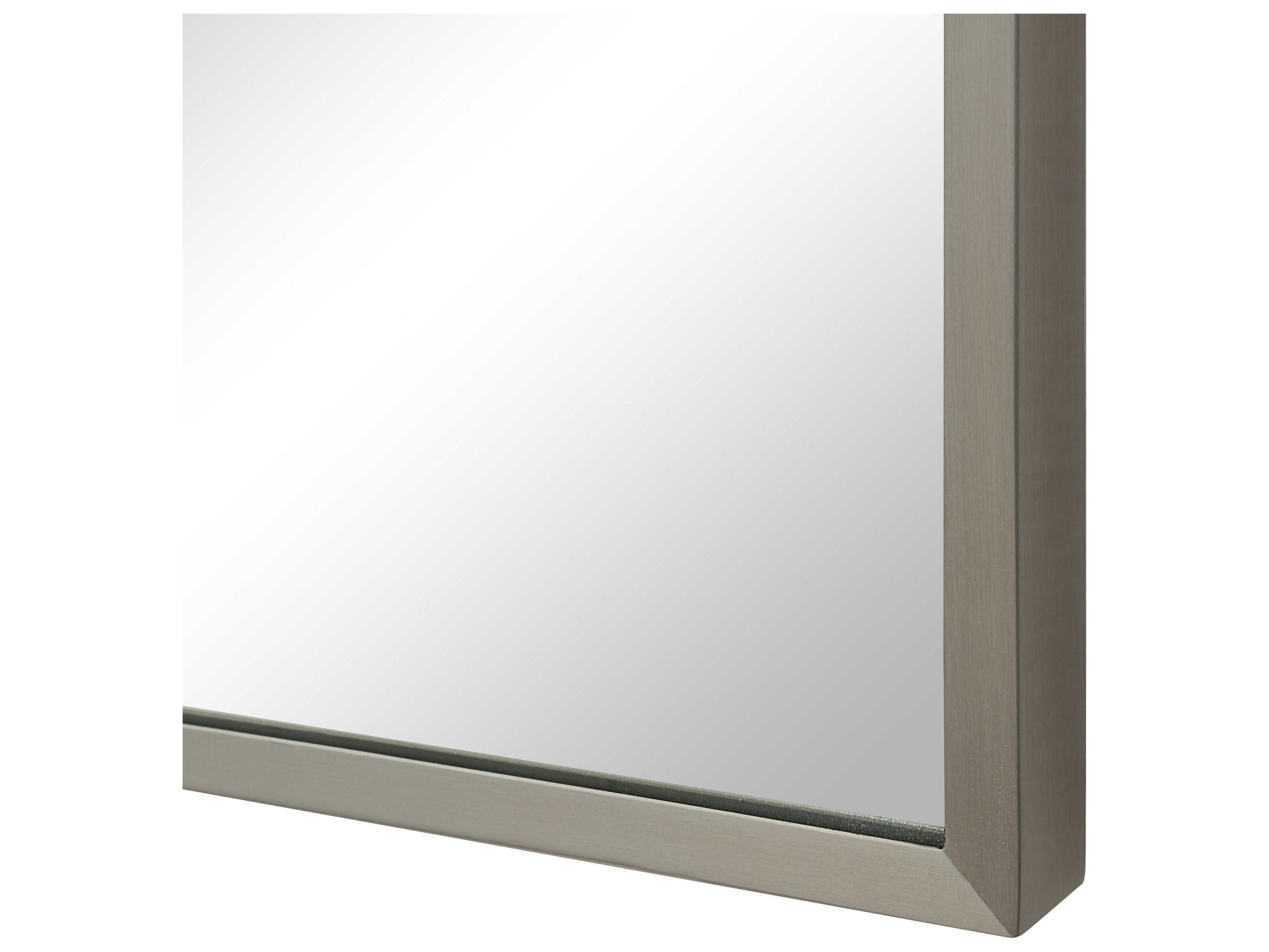 Renwil Salma Brushed Nickel Wall Mirror
