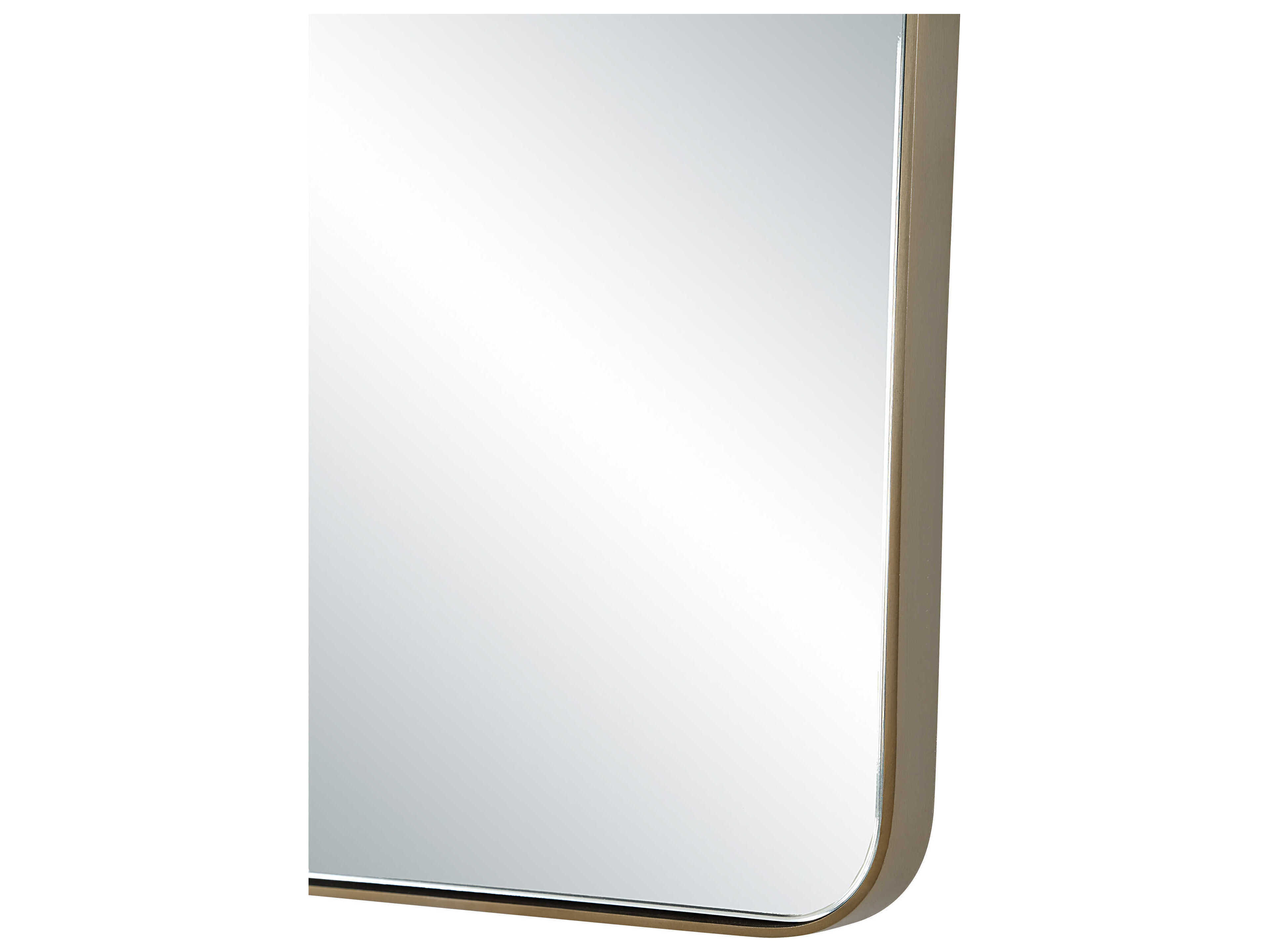 Renwil Mily Champagne Rectangular Wall Mirror