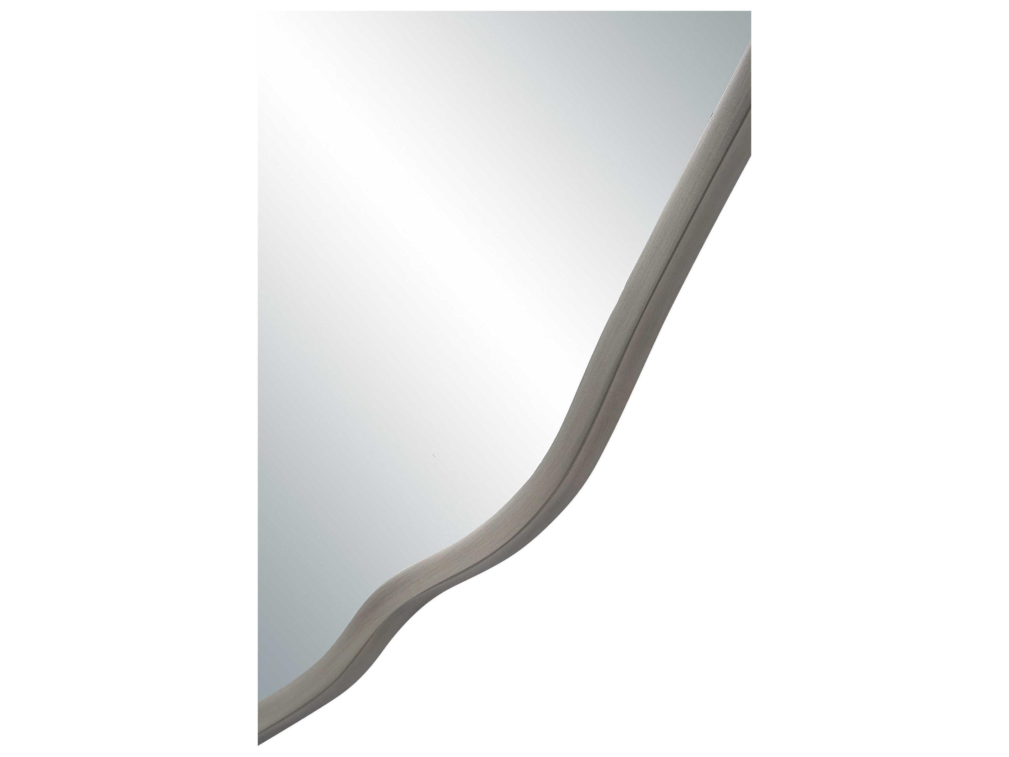 Renwil Knox Antique Nickel Round Wall Mirror