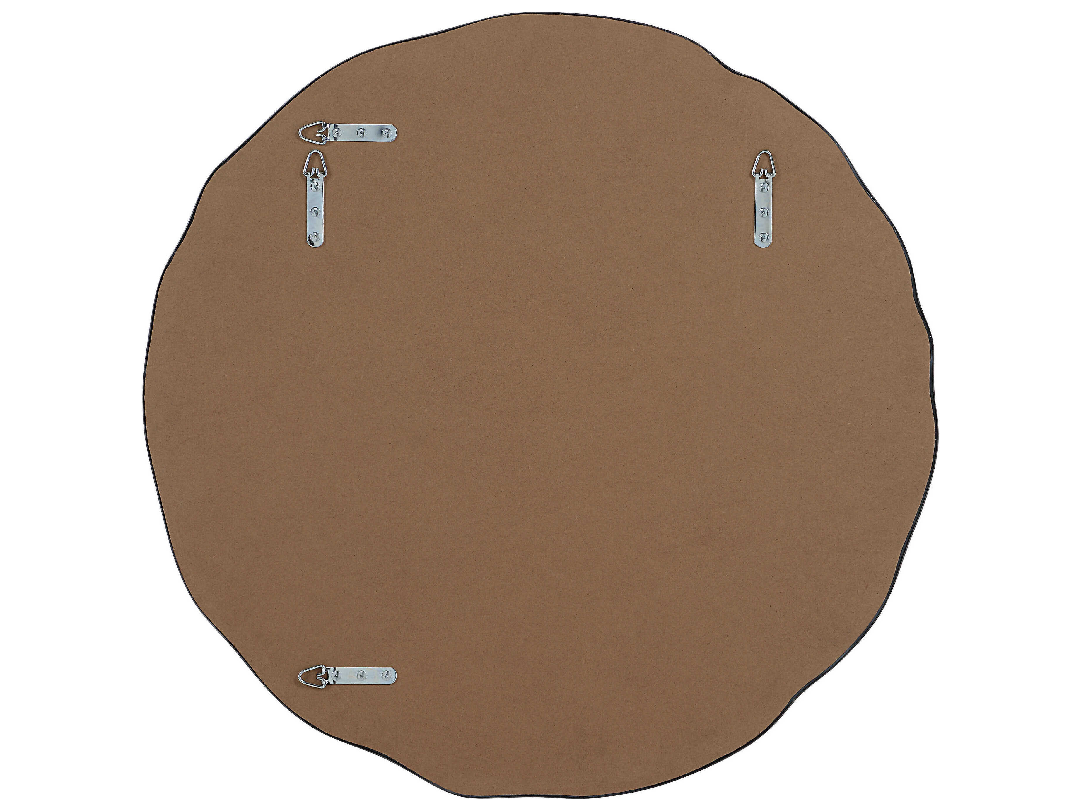 Renwil Cerro Antique Nickel Round Wall Mirror