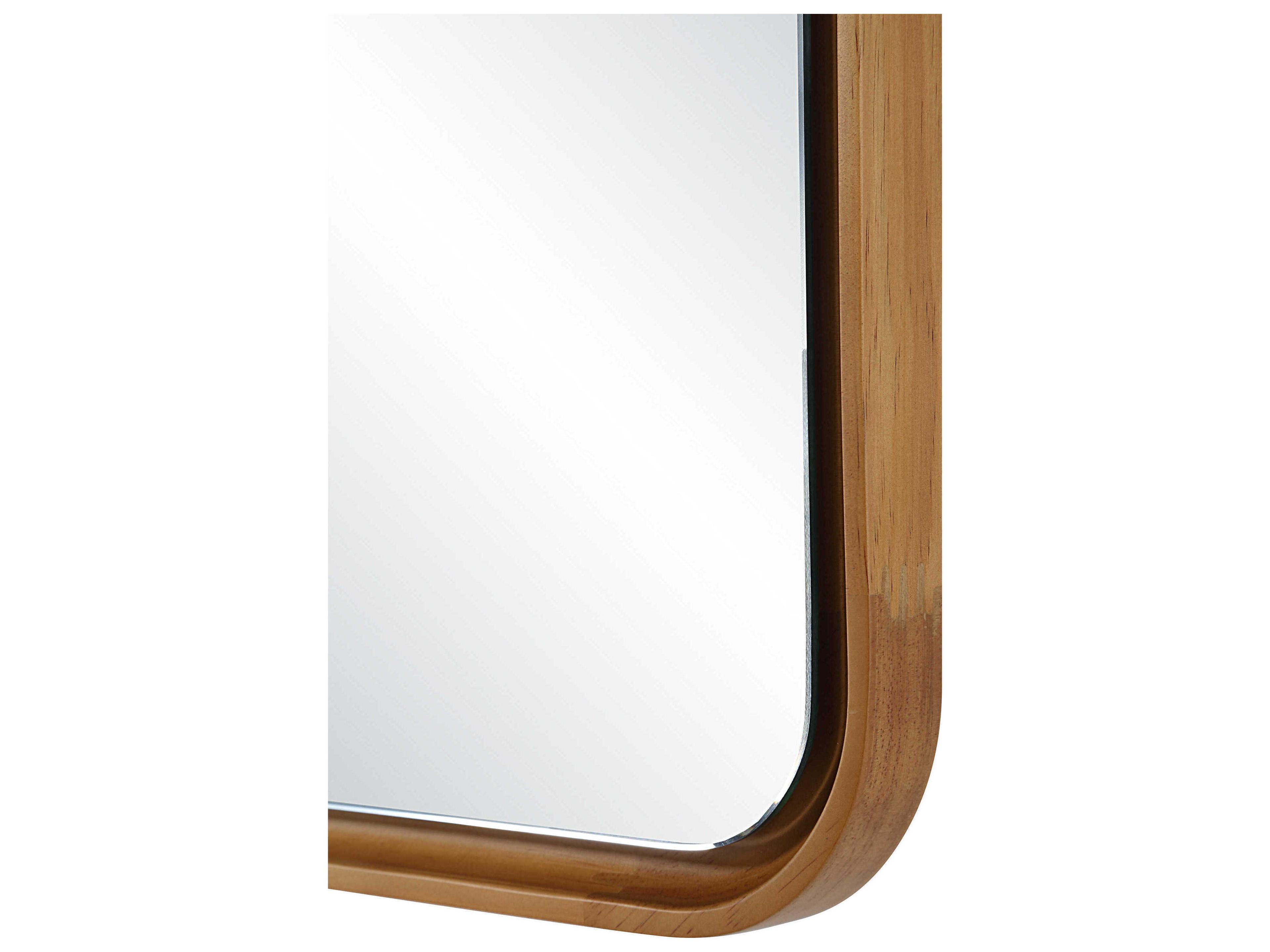 Renwil Tillie Natural Rectangular Wall Mirror