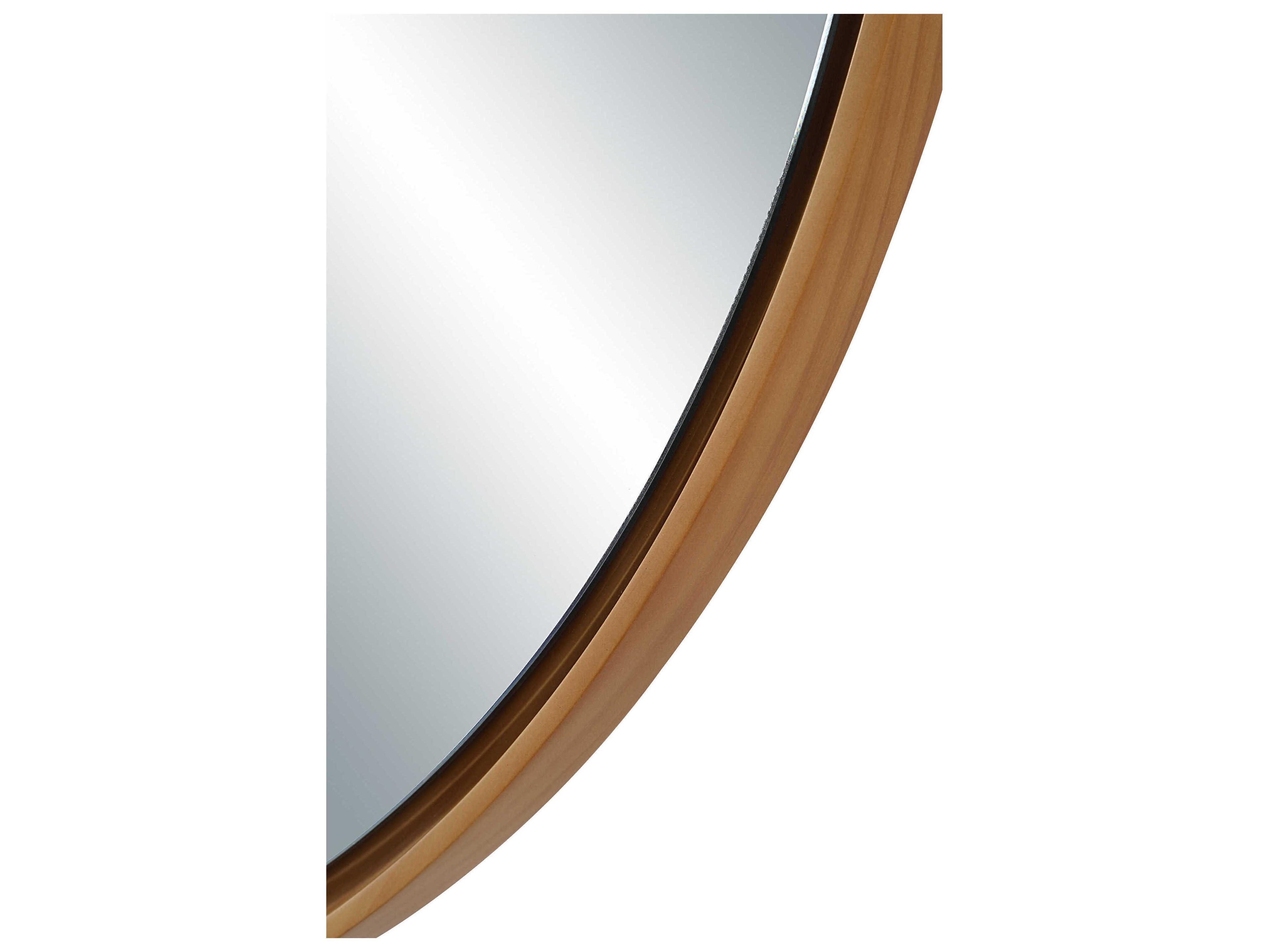 Renwil Canna Natural Round Wall Mirror