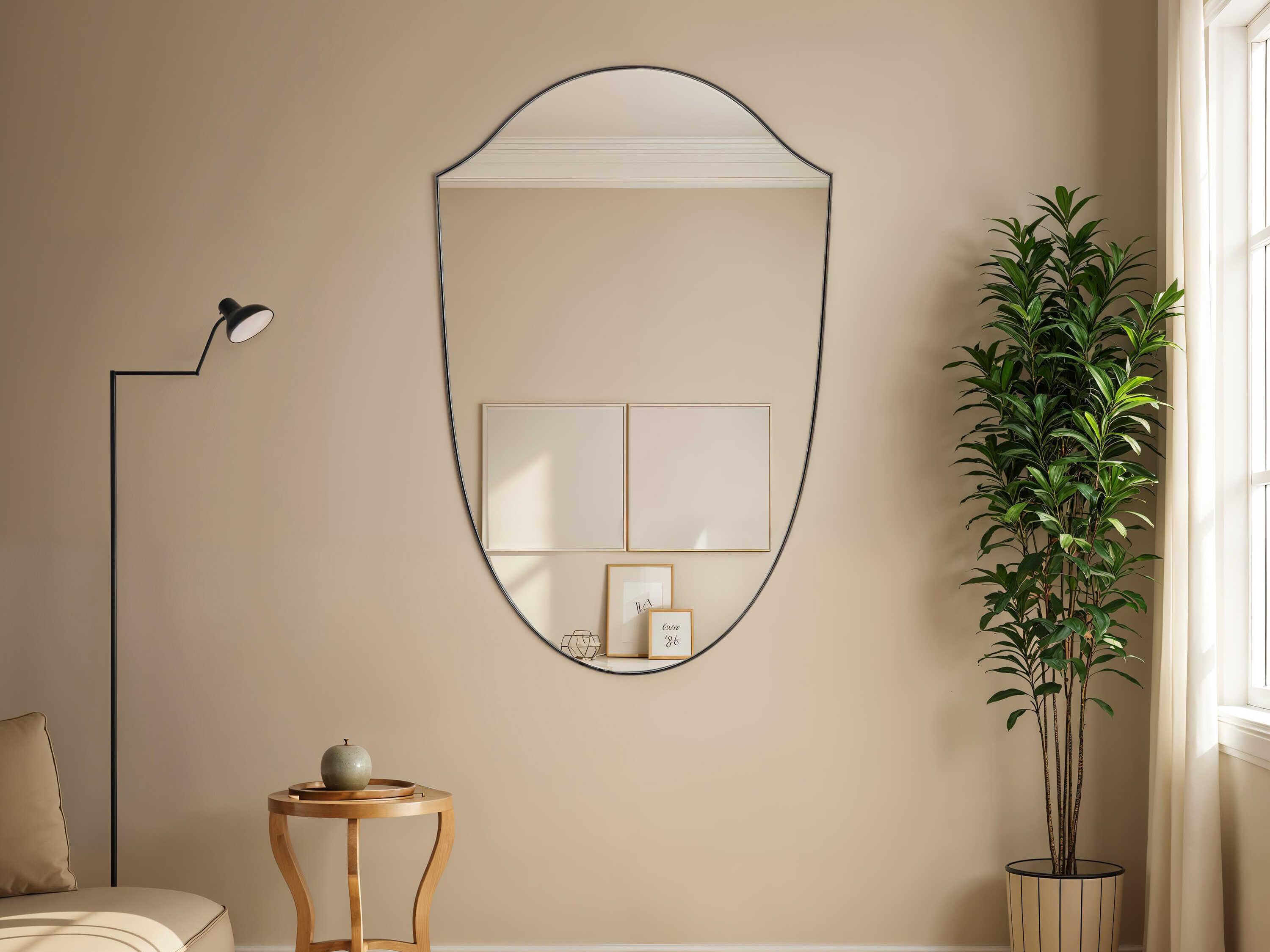Renwil Reims Plated Aged Brass Wall Mirror