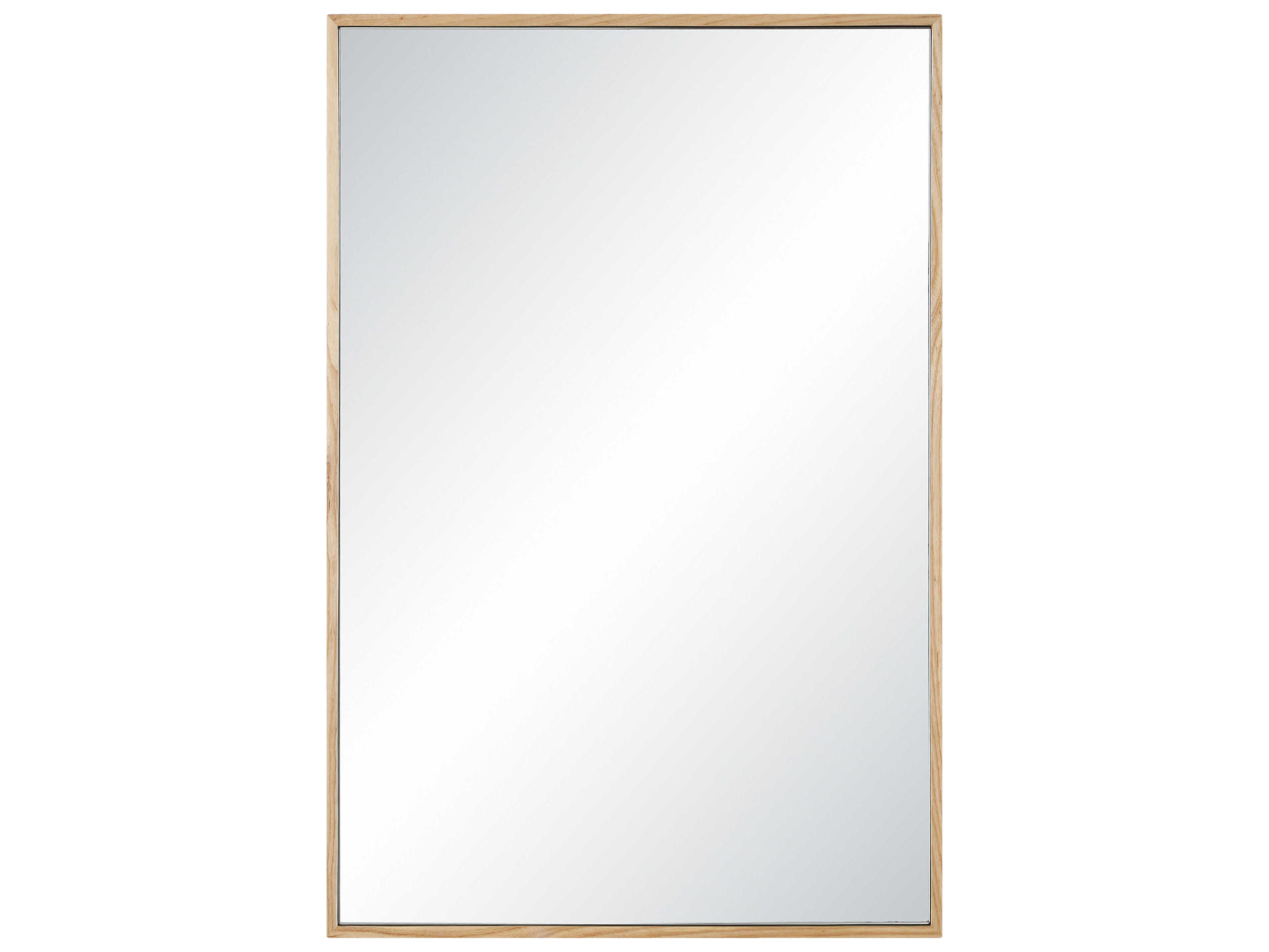 Renwil Greyson Natural Rectangular Wall Mirror
