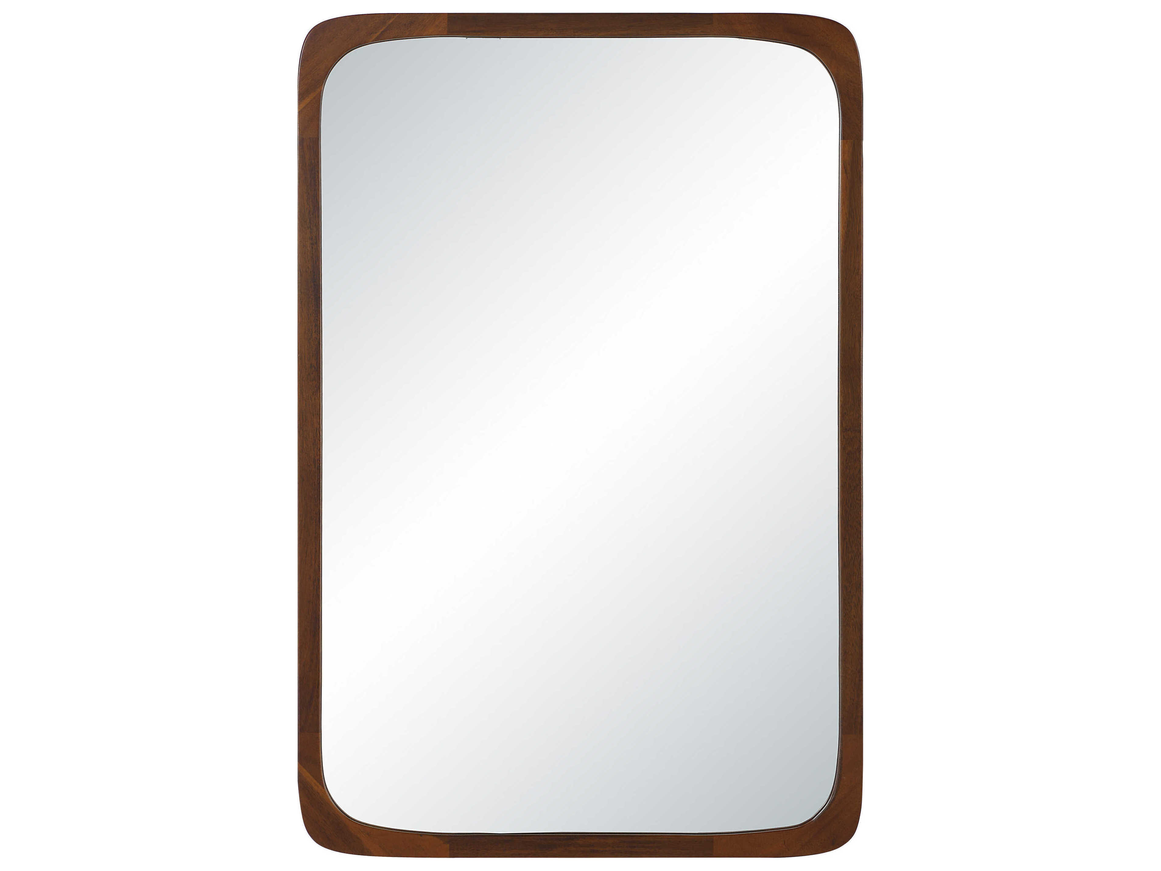 Renwil Sisley Walnut Rectangular Wall Mirror