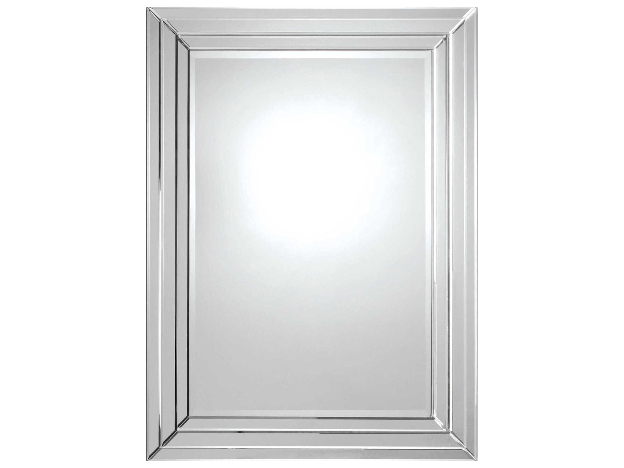 Renwil Bryse Clear Rectangular Wall Mirror