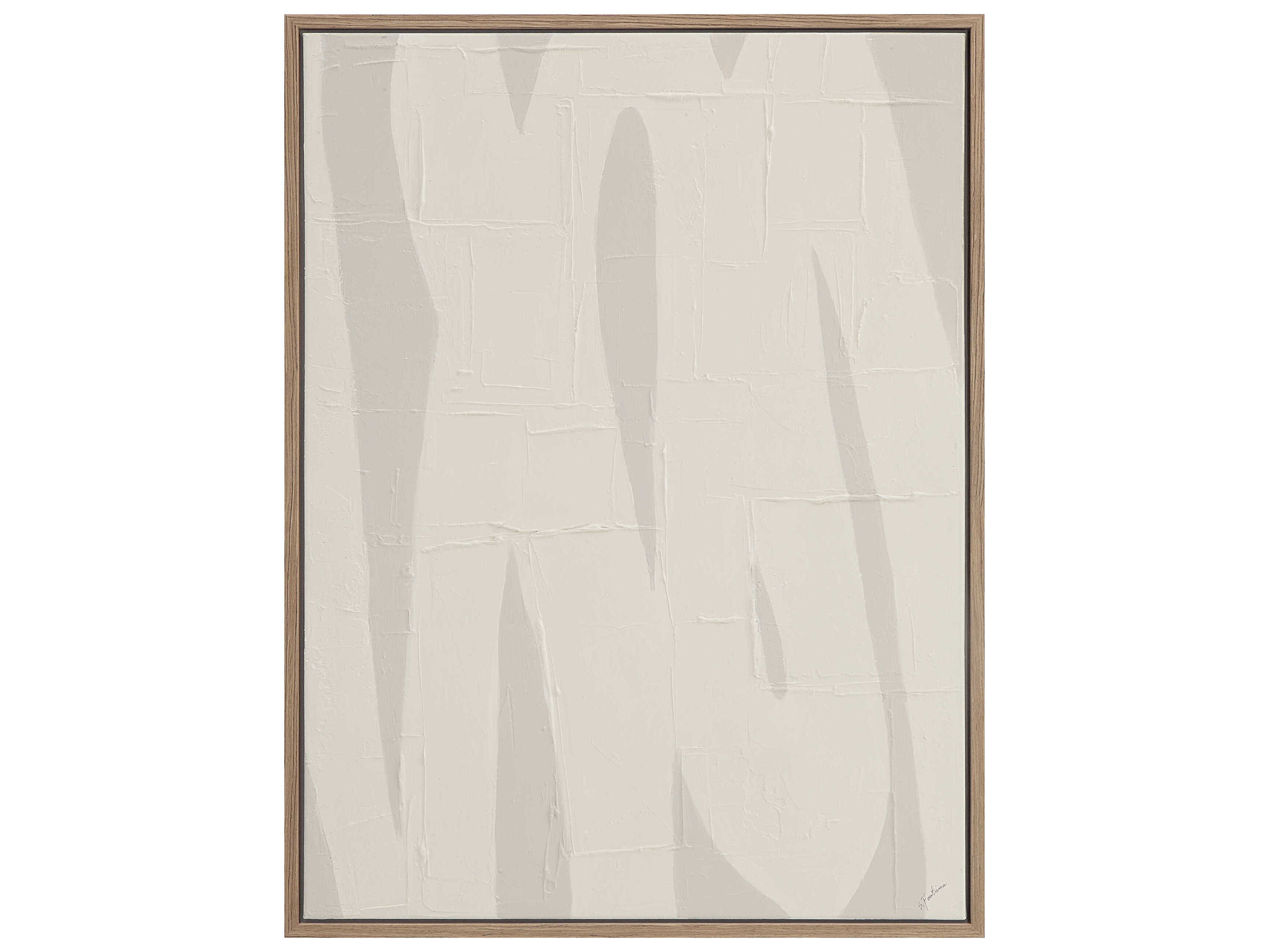 Renwil Allegra Canvas Art with Wood Frame