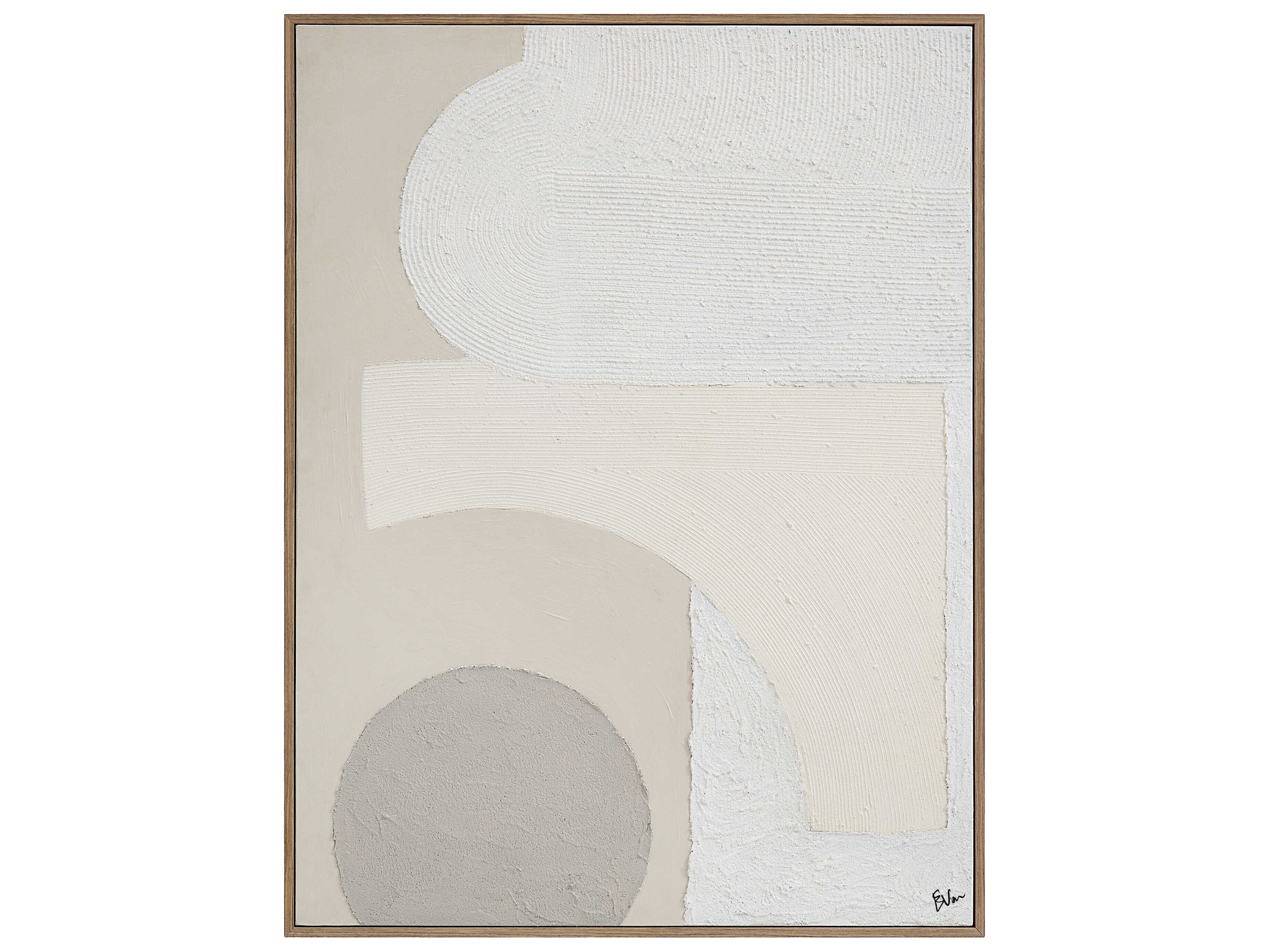 Renwil Canberra Canvas Art with Wood Frame