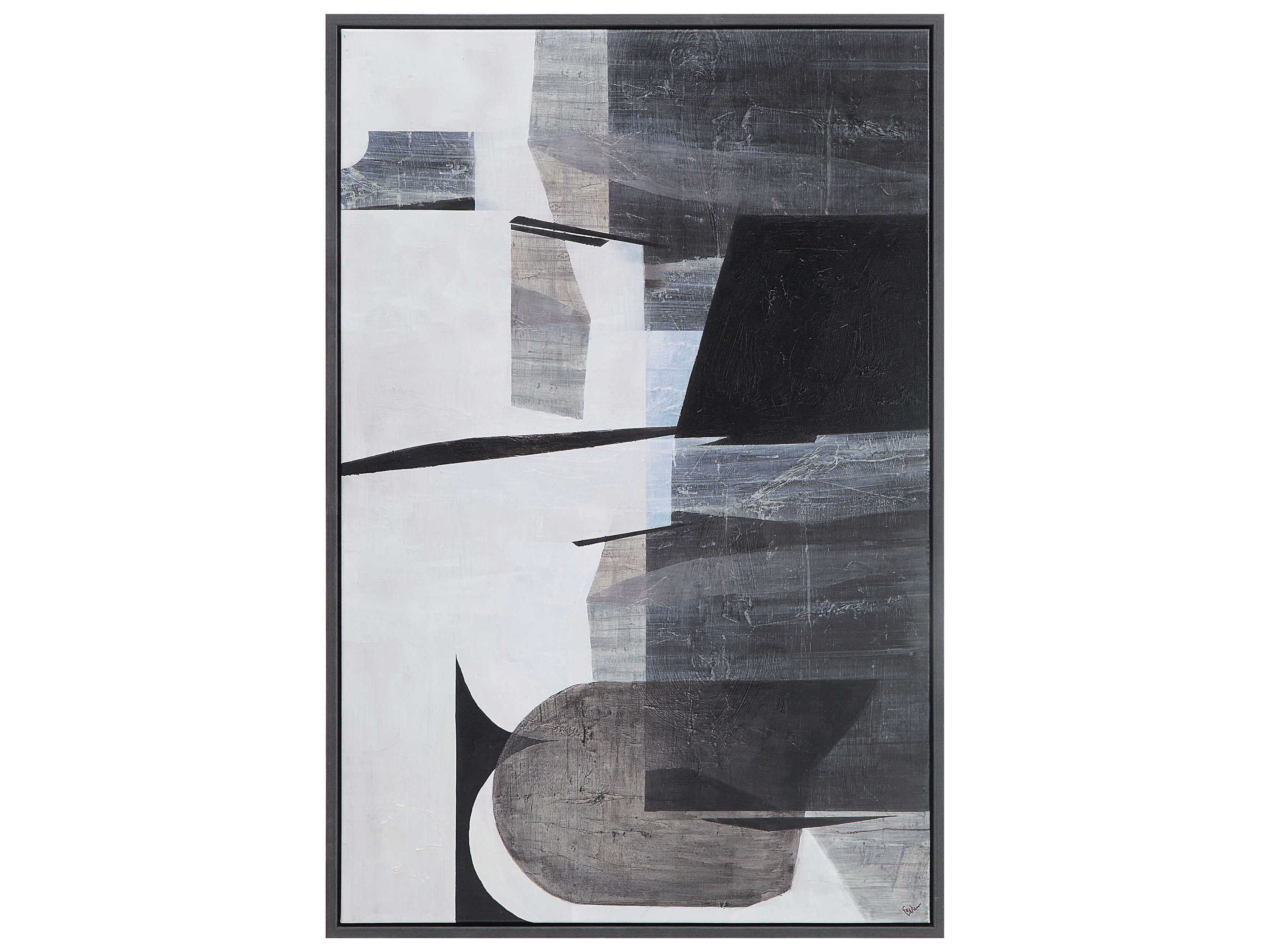 Renwil Elliott Canvas Art with Wood Frame