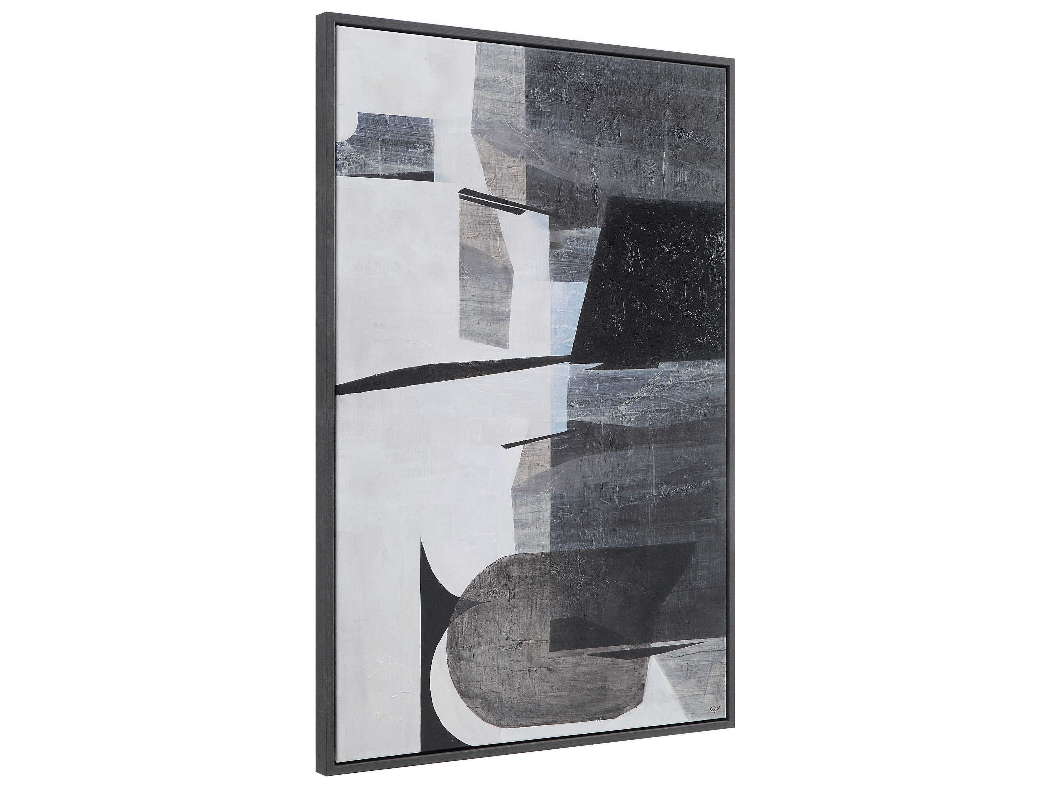 Renwil Elliott Canvas Art with Wood Frame