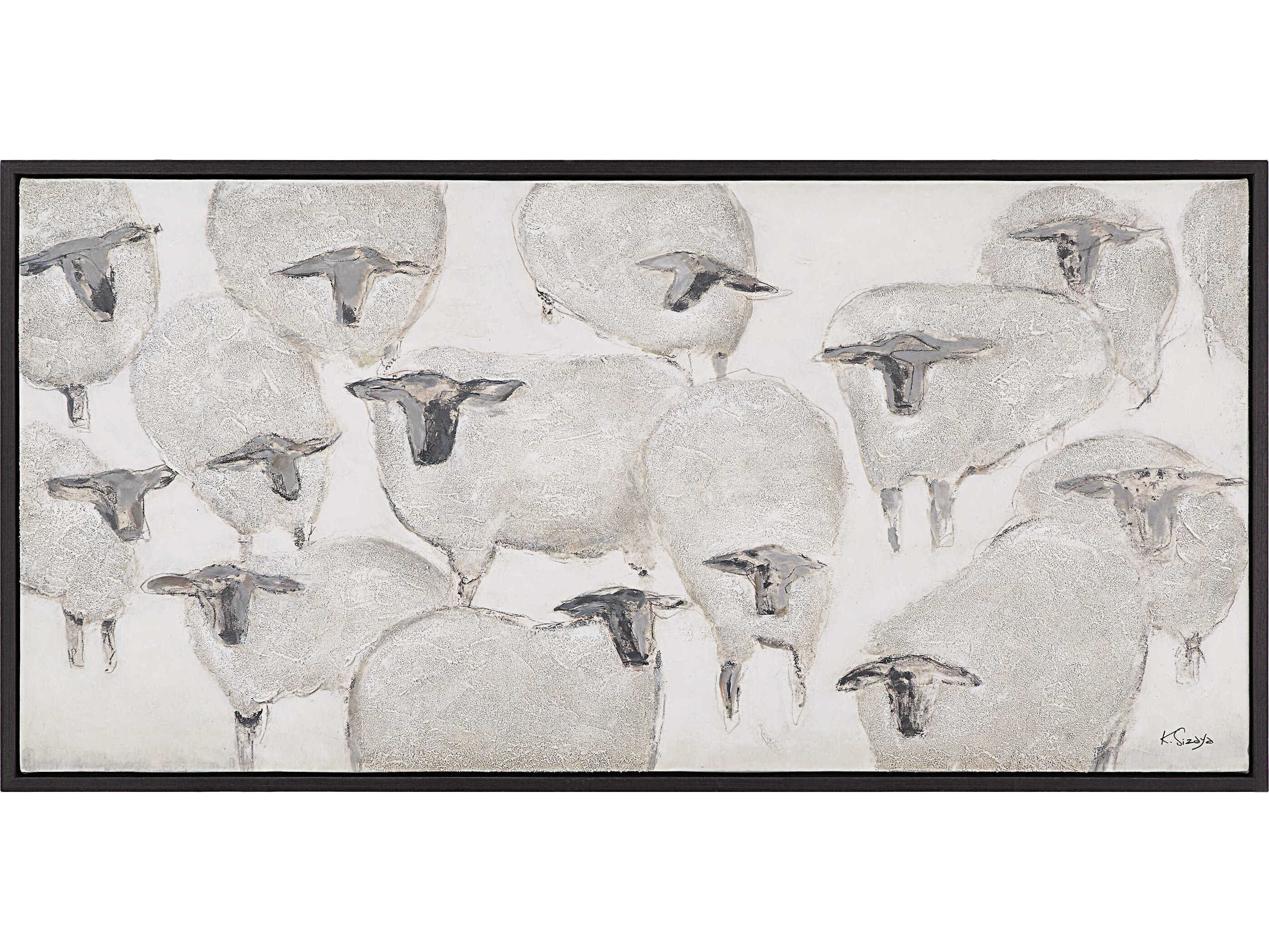 Renwil Shah Canvas Art with Wood Frame