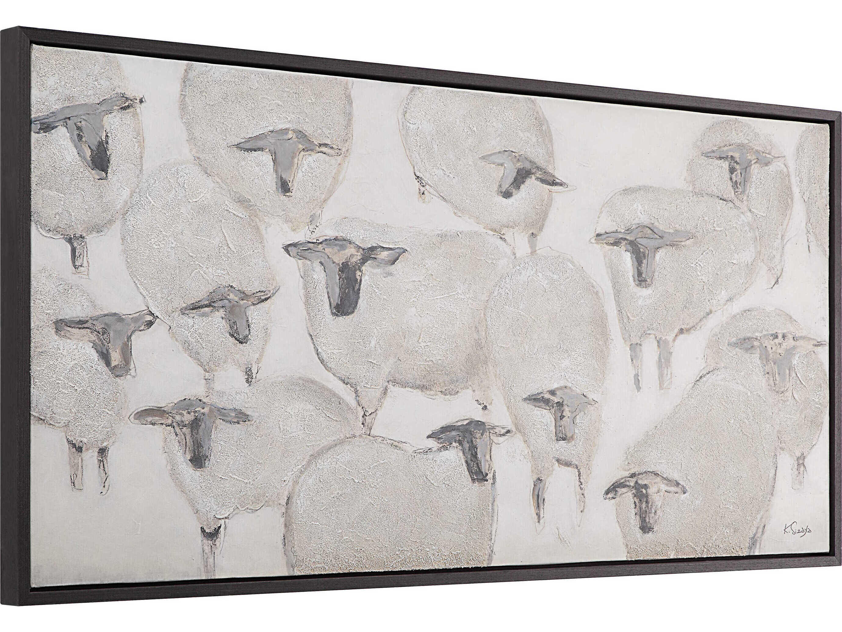 Renwil Shah Canvas Art with Wood Frame