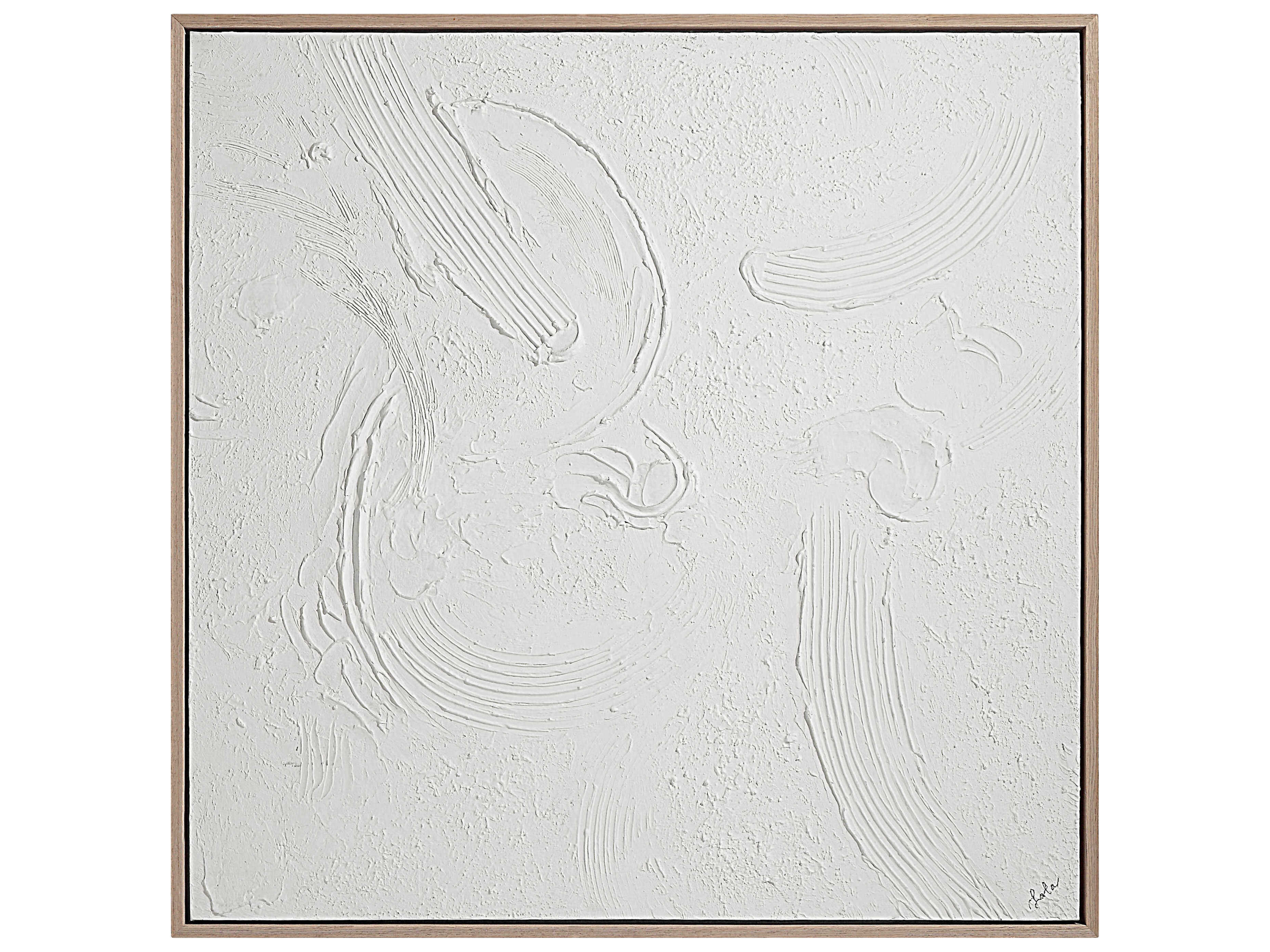 Renwil Luz Canvas Art with Wood Frame