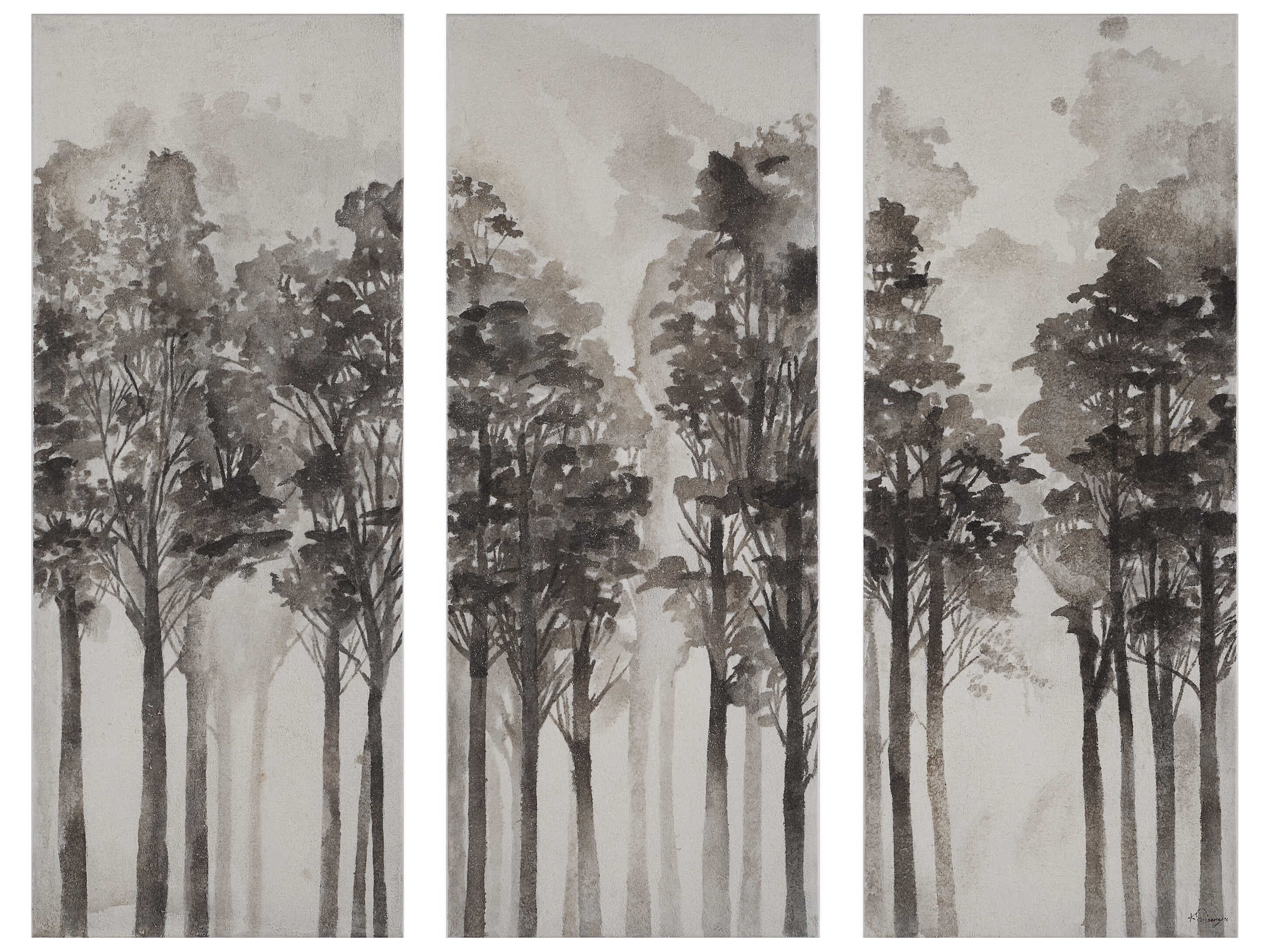 Renwil Branching Out Canvas Art Set of 3