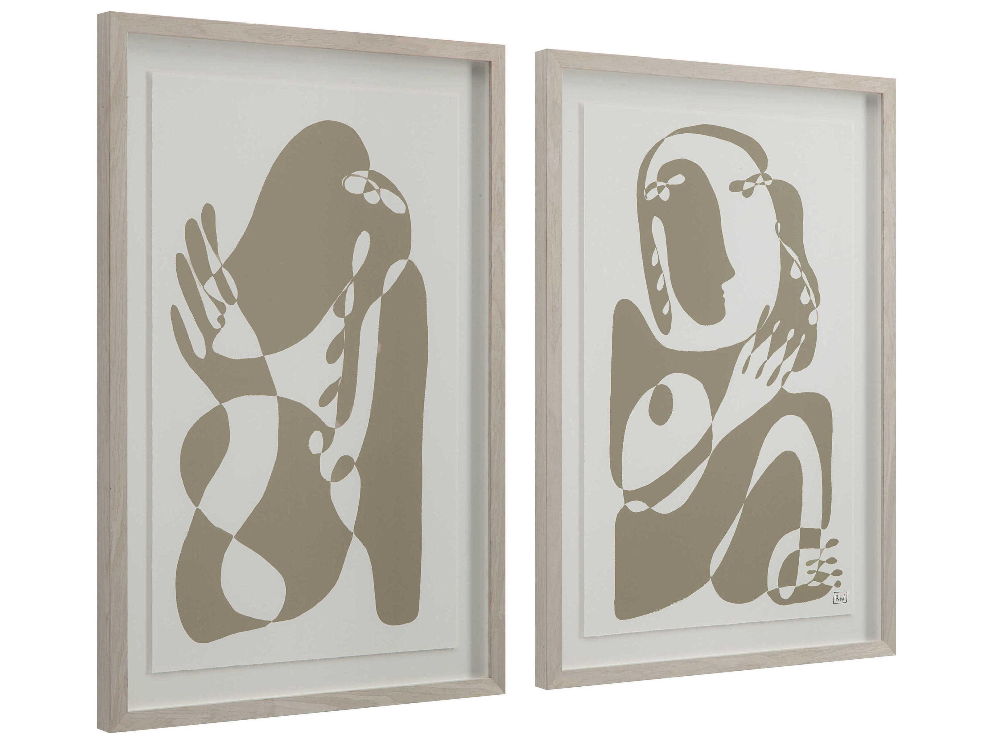 Renwil Cybel Wall Art with Wood Frame