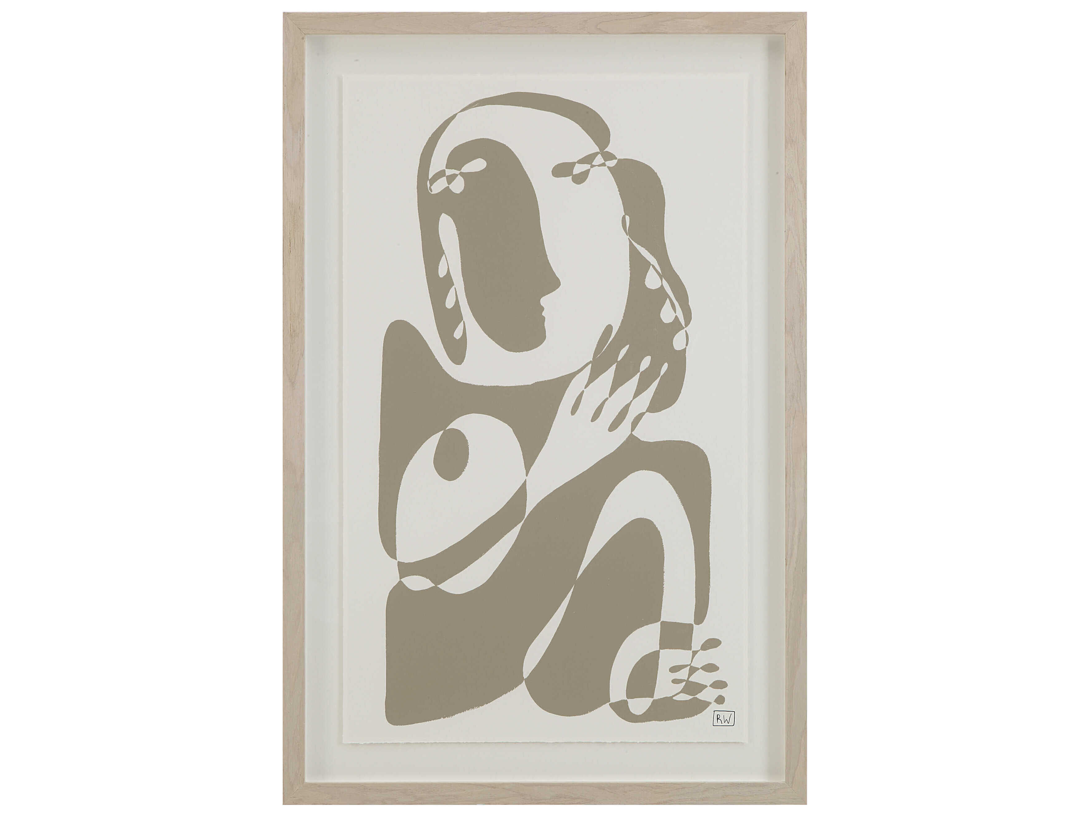 Renwil Cybel Wall Art with Wood Frame