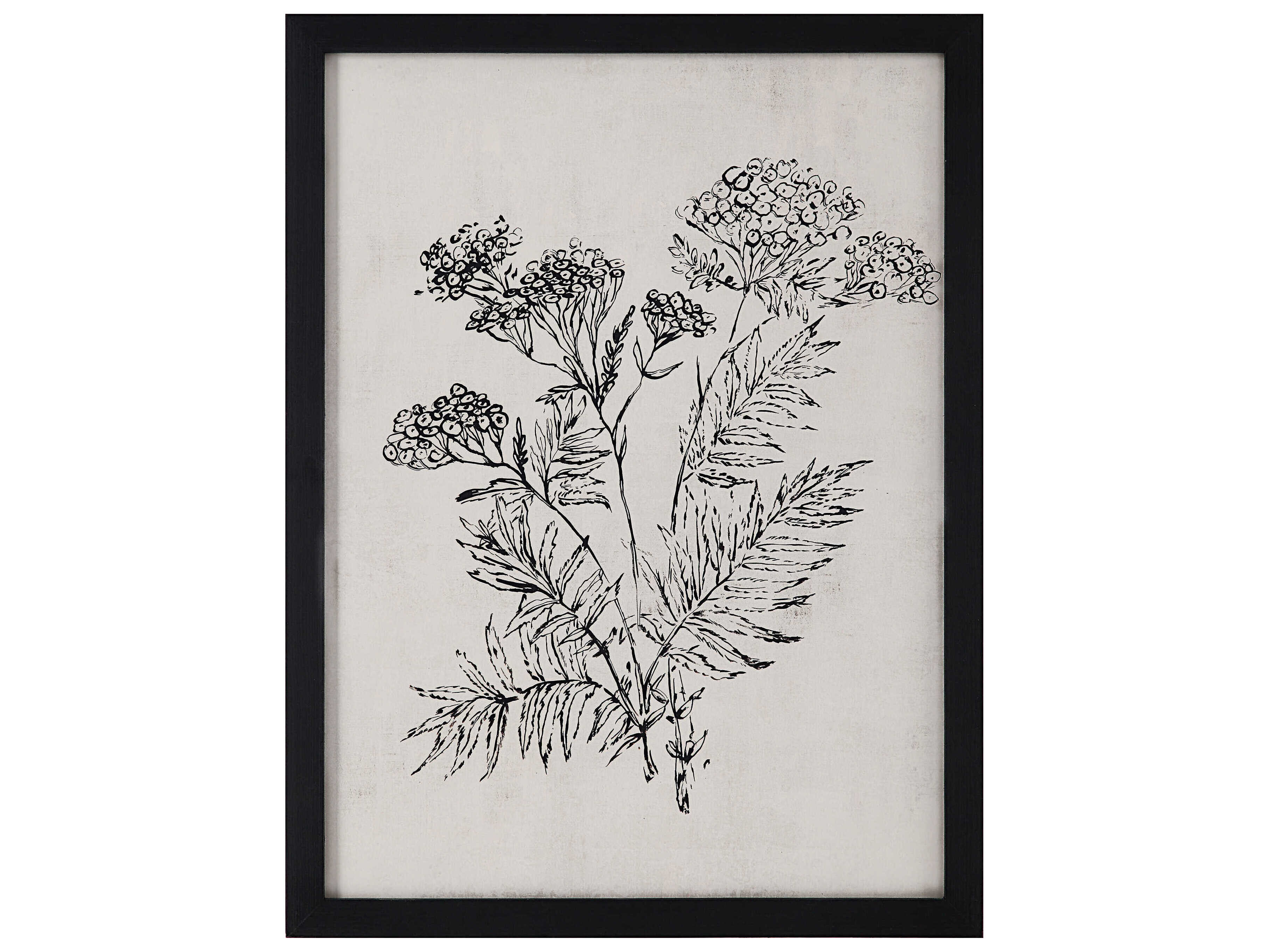 Renwil Basset Wall Art with Wood Frame