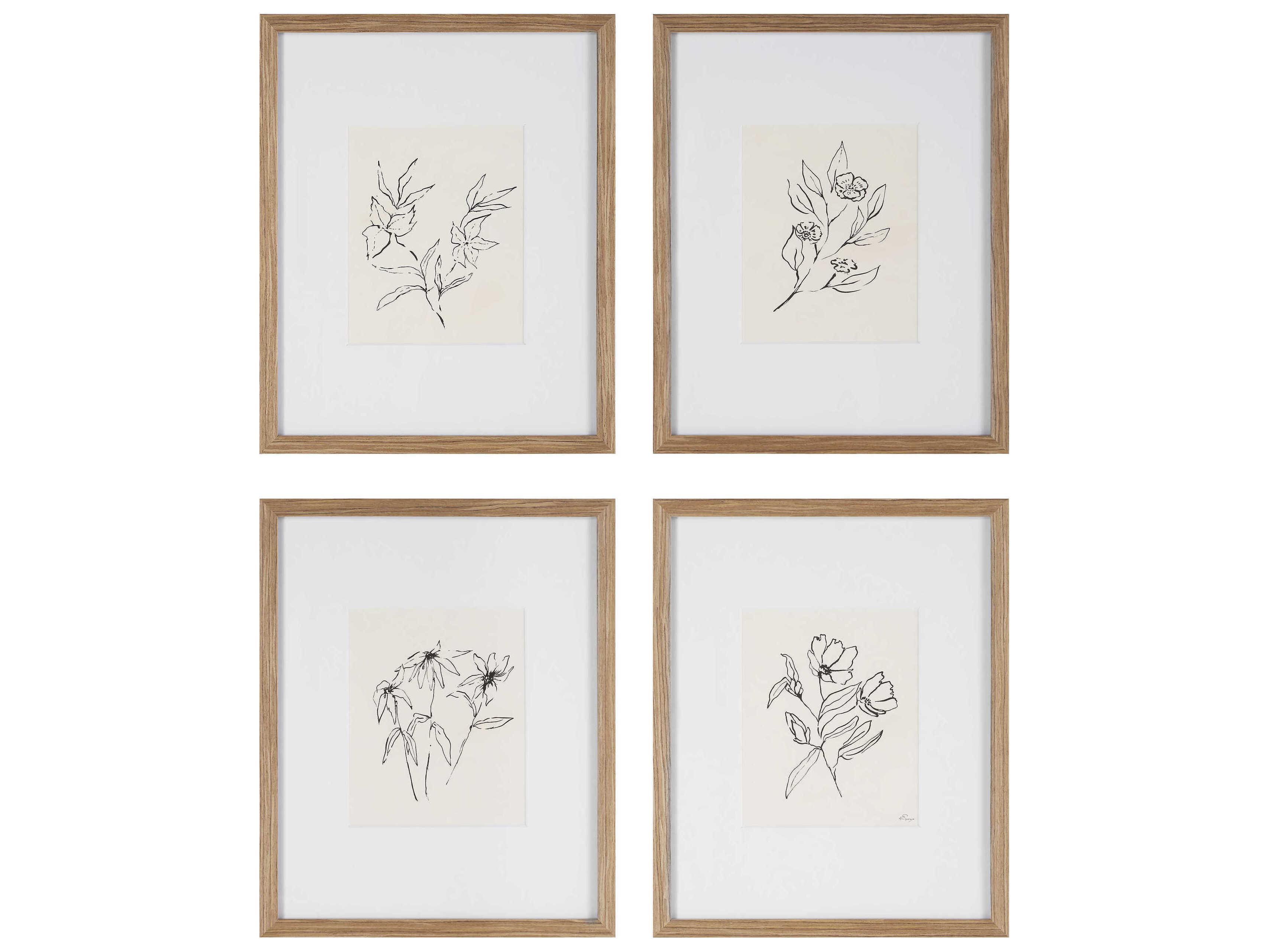 Renwil Palmela Wall Decor Set of 4