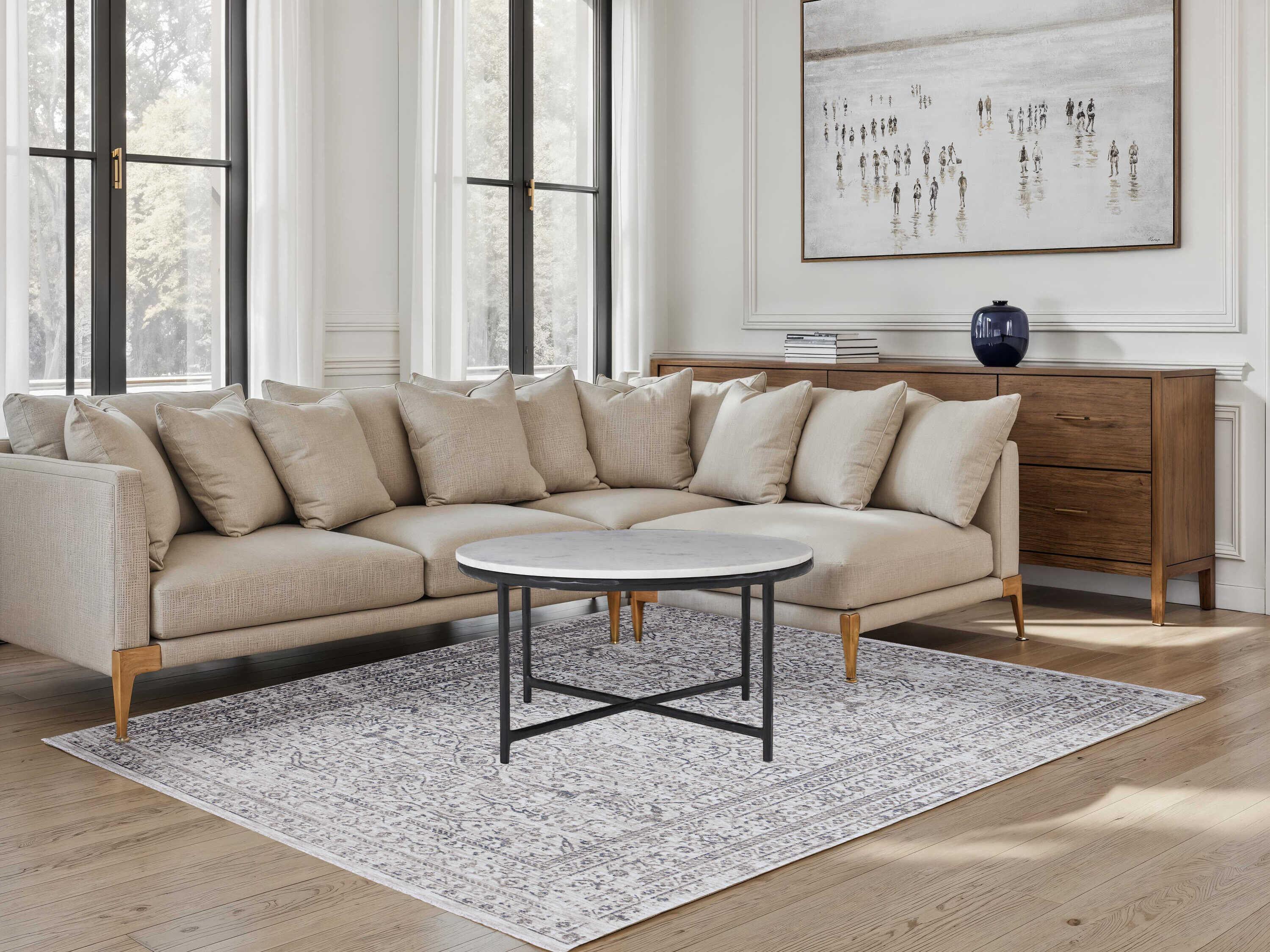 Renwil Blake Bordered Area Rug