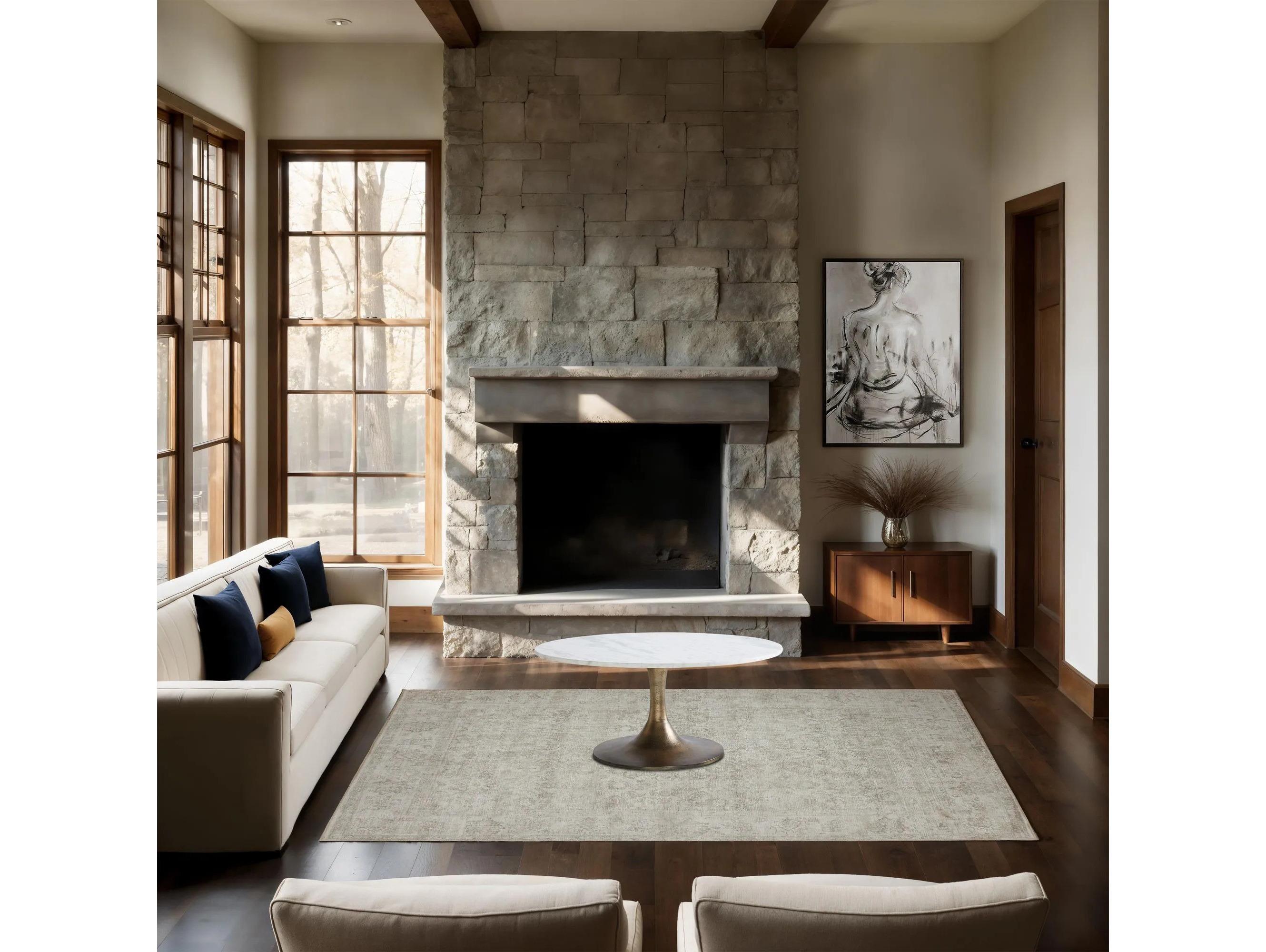 Renwil Chloe Flatweave Bordered Area Rug