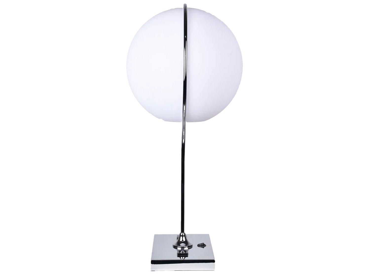Renwil Globo Plated Polished Chrome Buffet Lamp