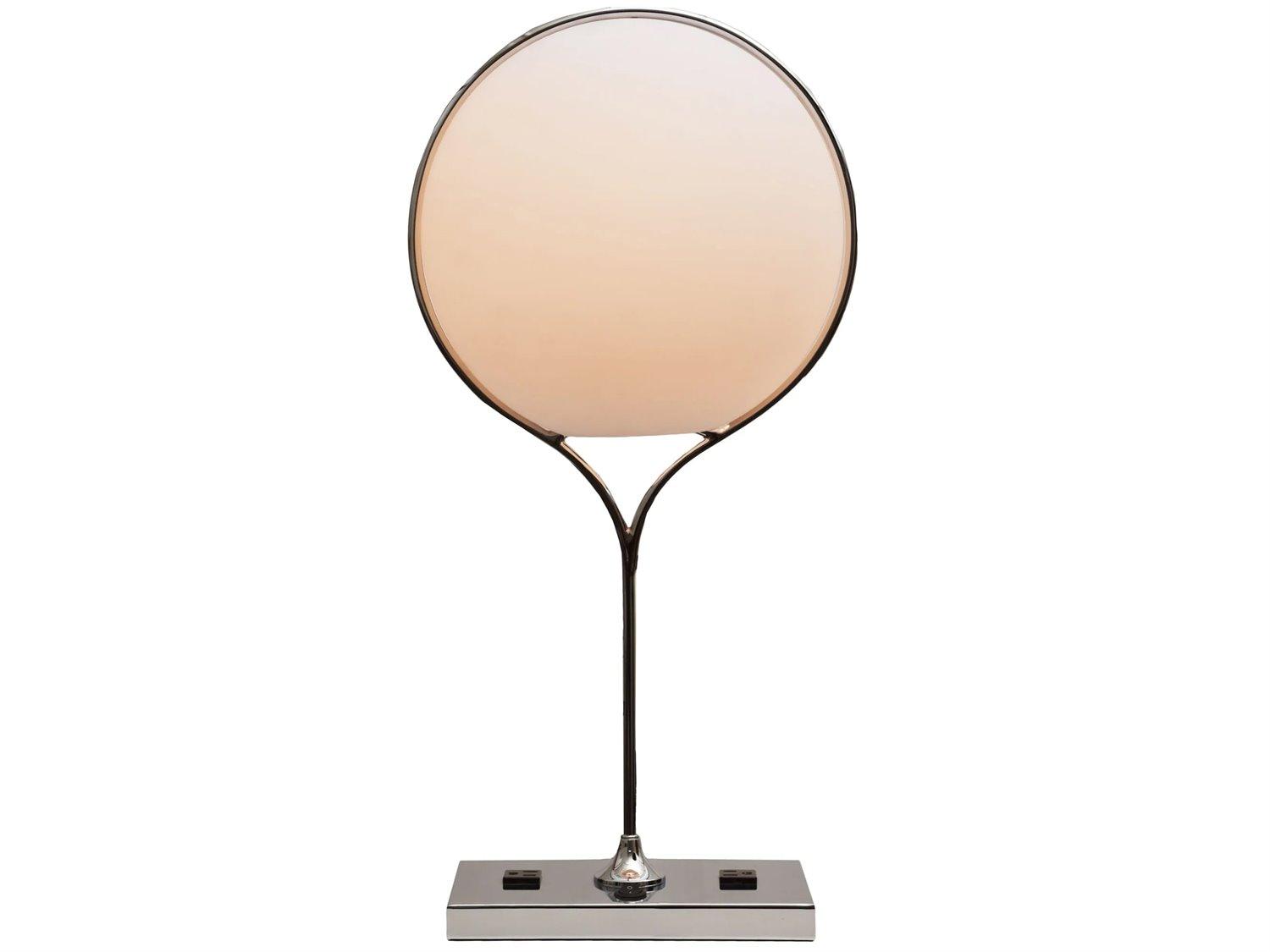 Renwil Globo Plated Polished Chrome Buffet Lamp