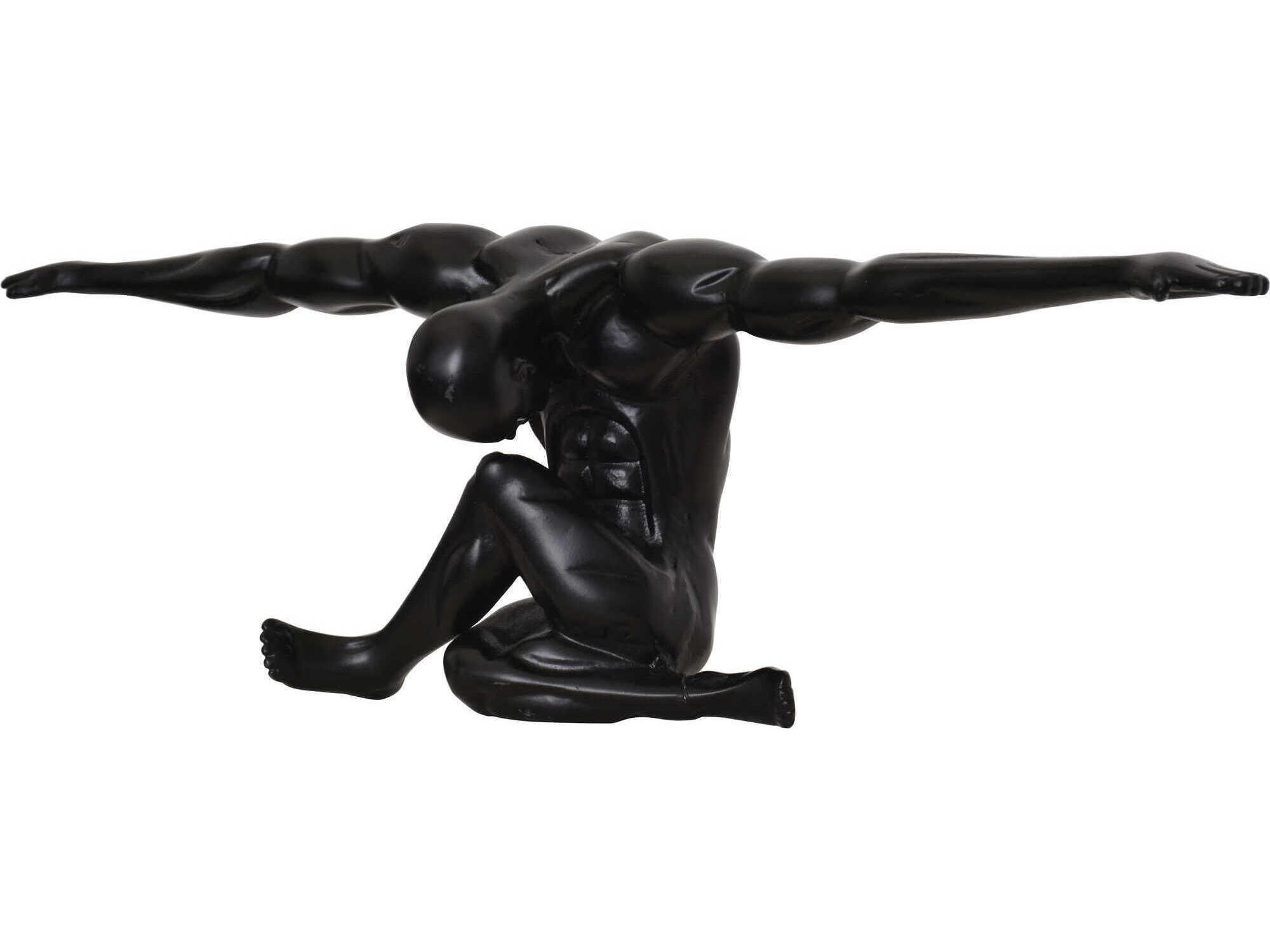 Renwil Mortal Matte Black Statue