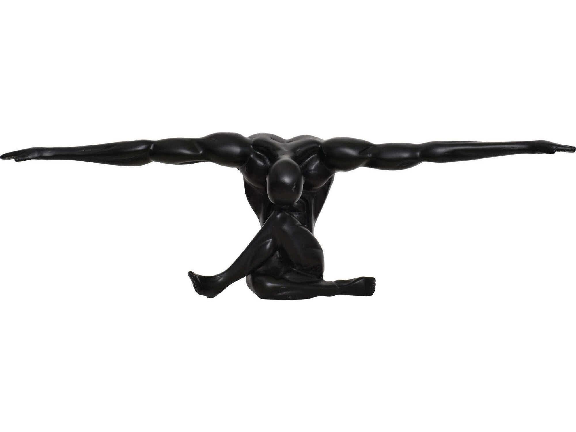 Renwil Mortal Matte Black Statue