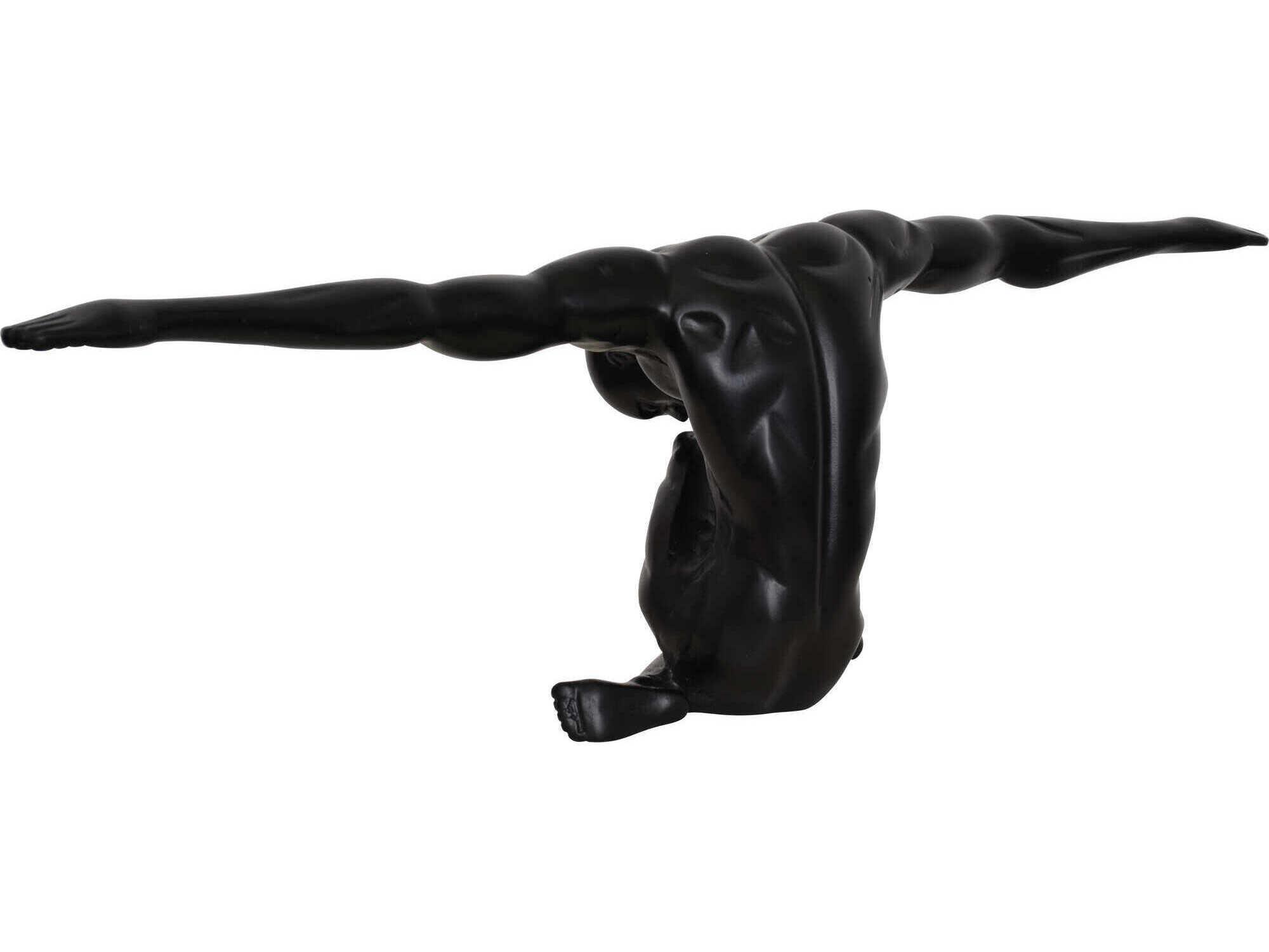 Renwil Mortal Matte Black Statue