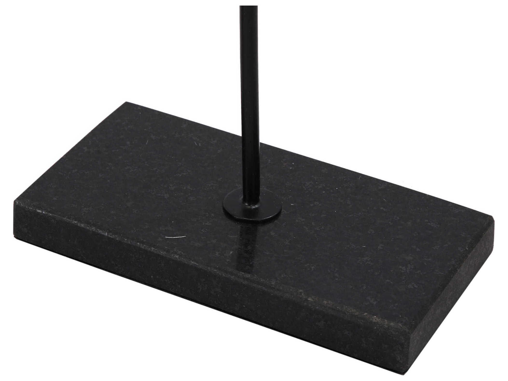 Renwil Posie Matte Black Statue