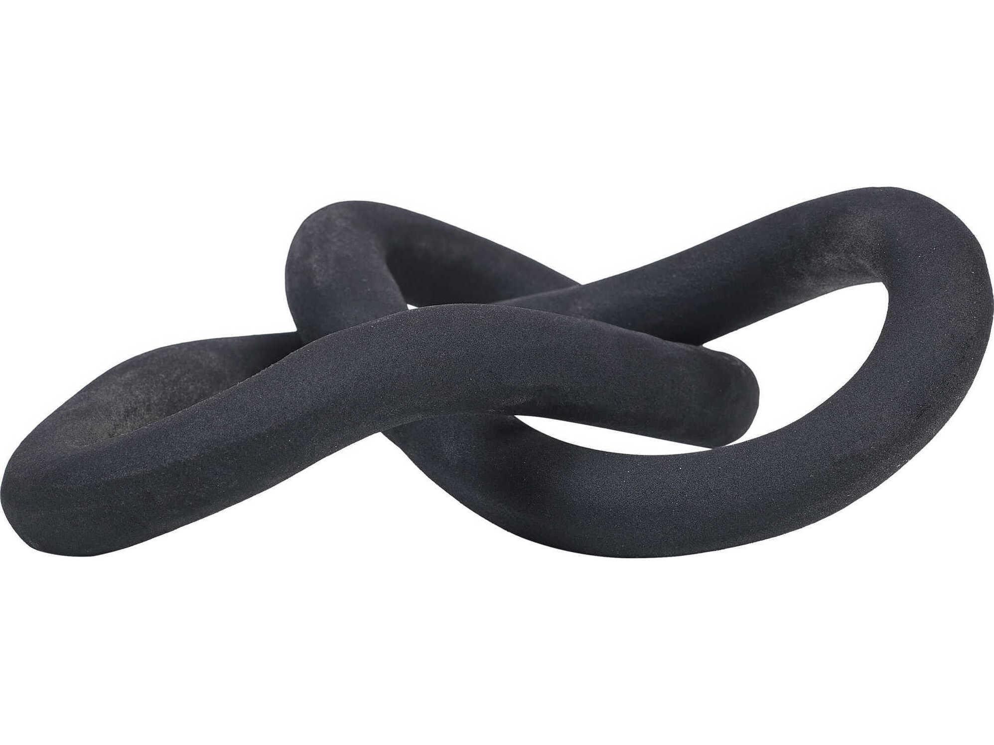 Renwil Binna Matte Black Decorative Object