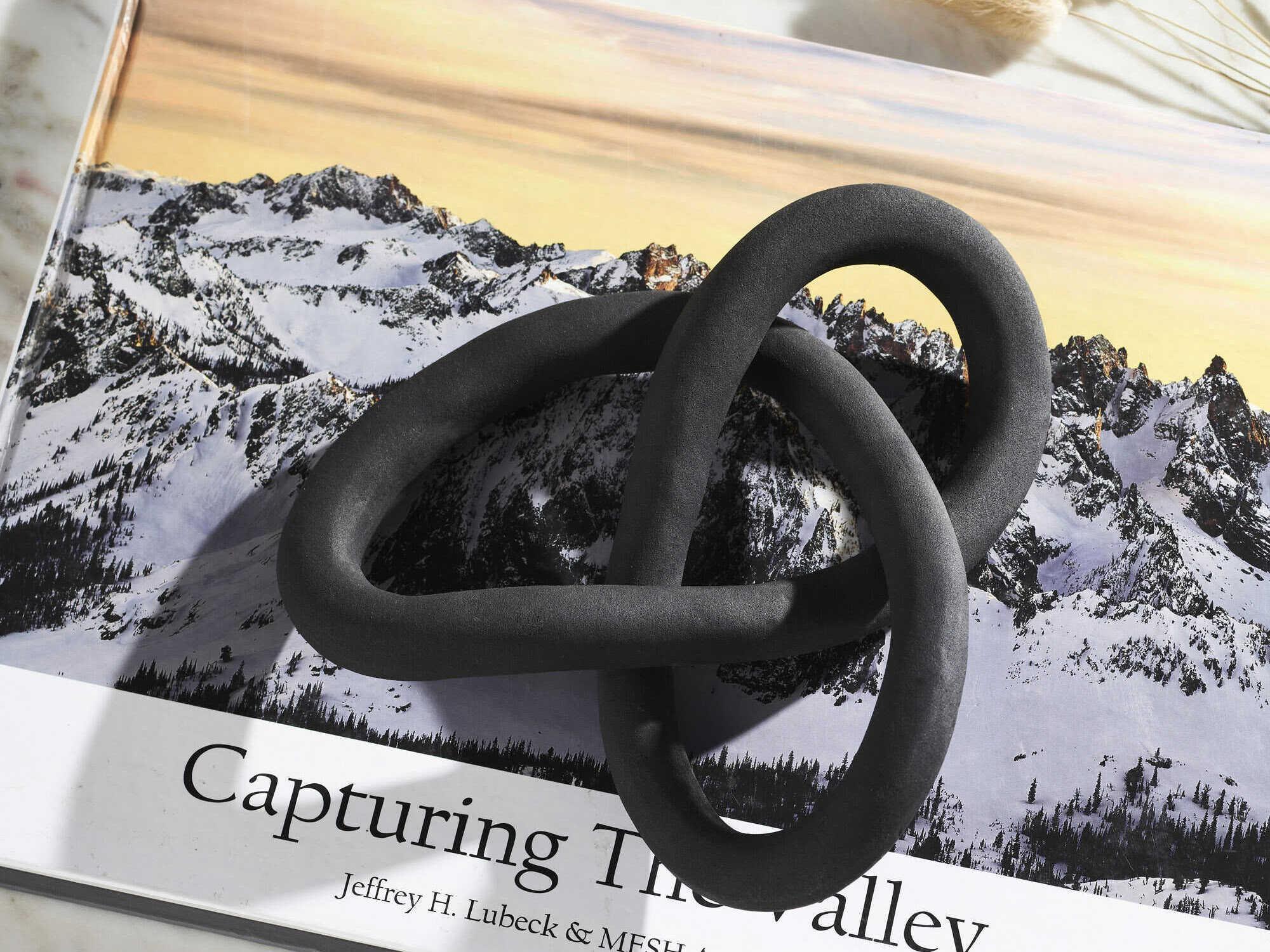 Renwil Binna Matte Black Decorative Object