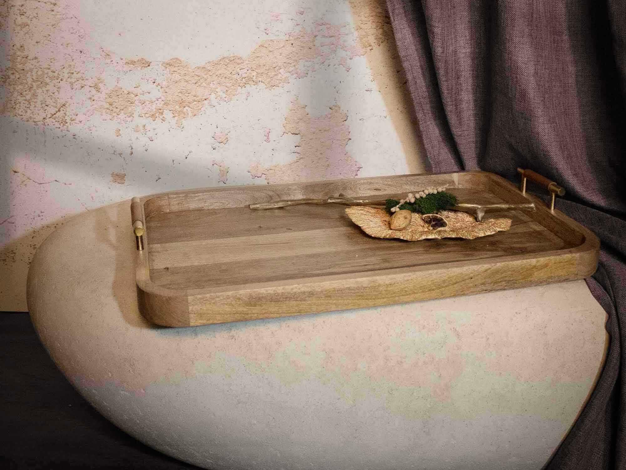 Renwil Mango Natural Serving Tray