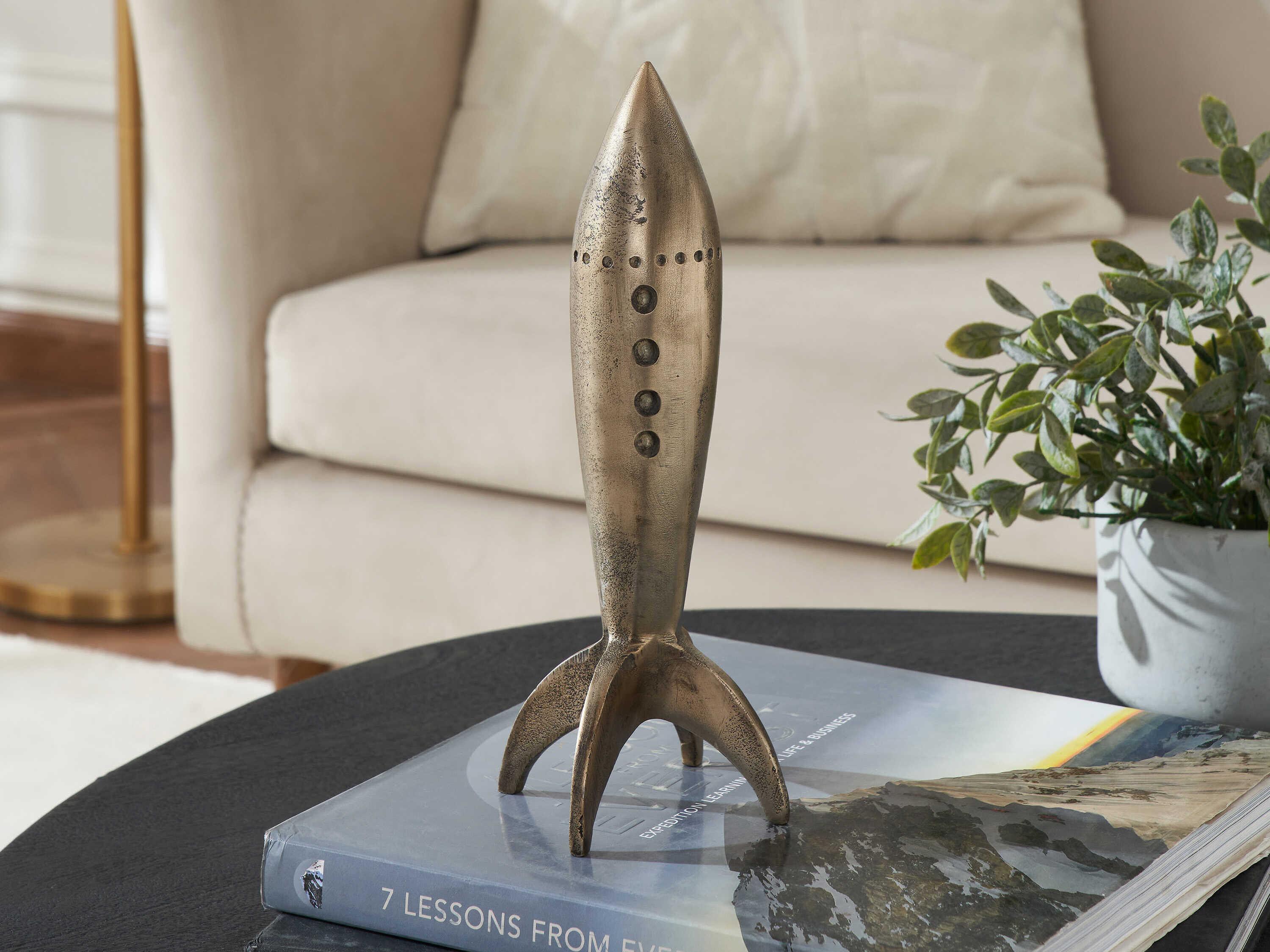 Renwil Brooks Antique Brass Statue