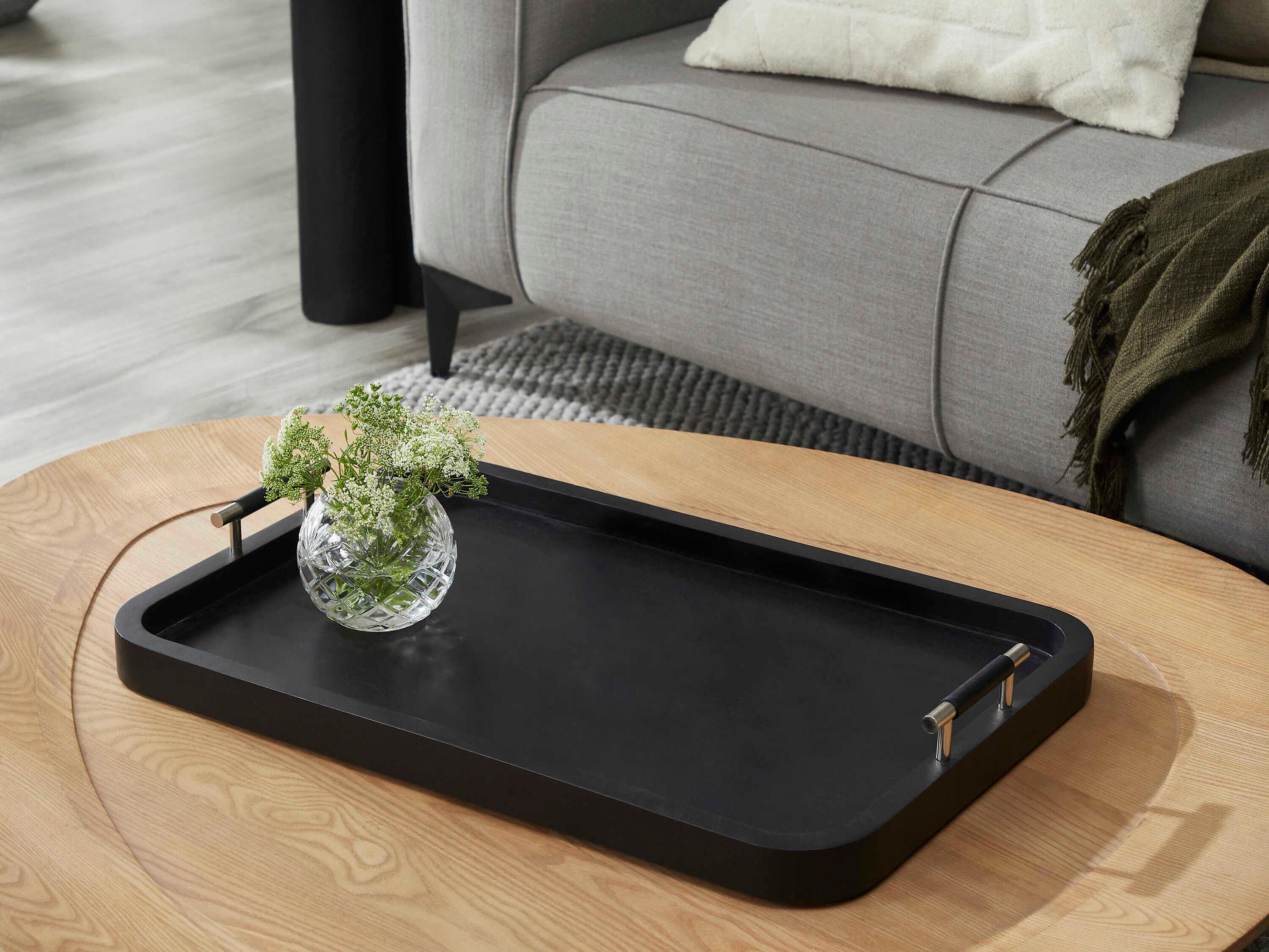 Renwil Hudson Black Serving Tray