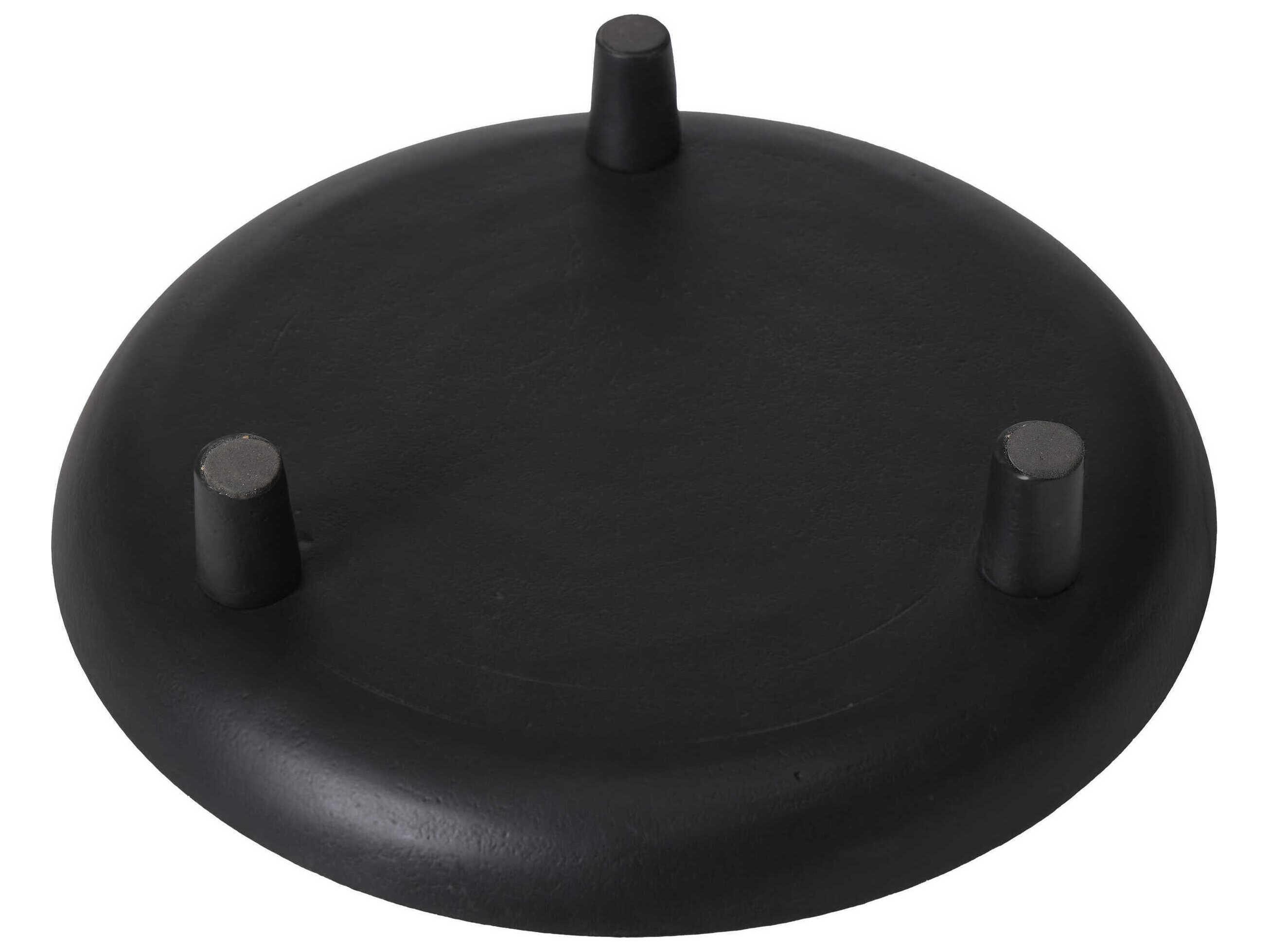 Renwil Elisa Matte Black Serving Tray