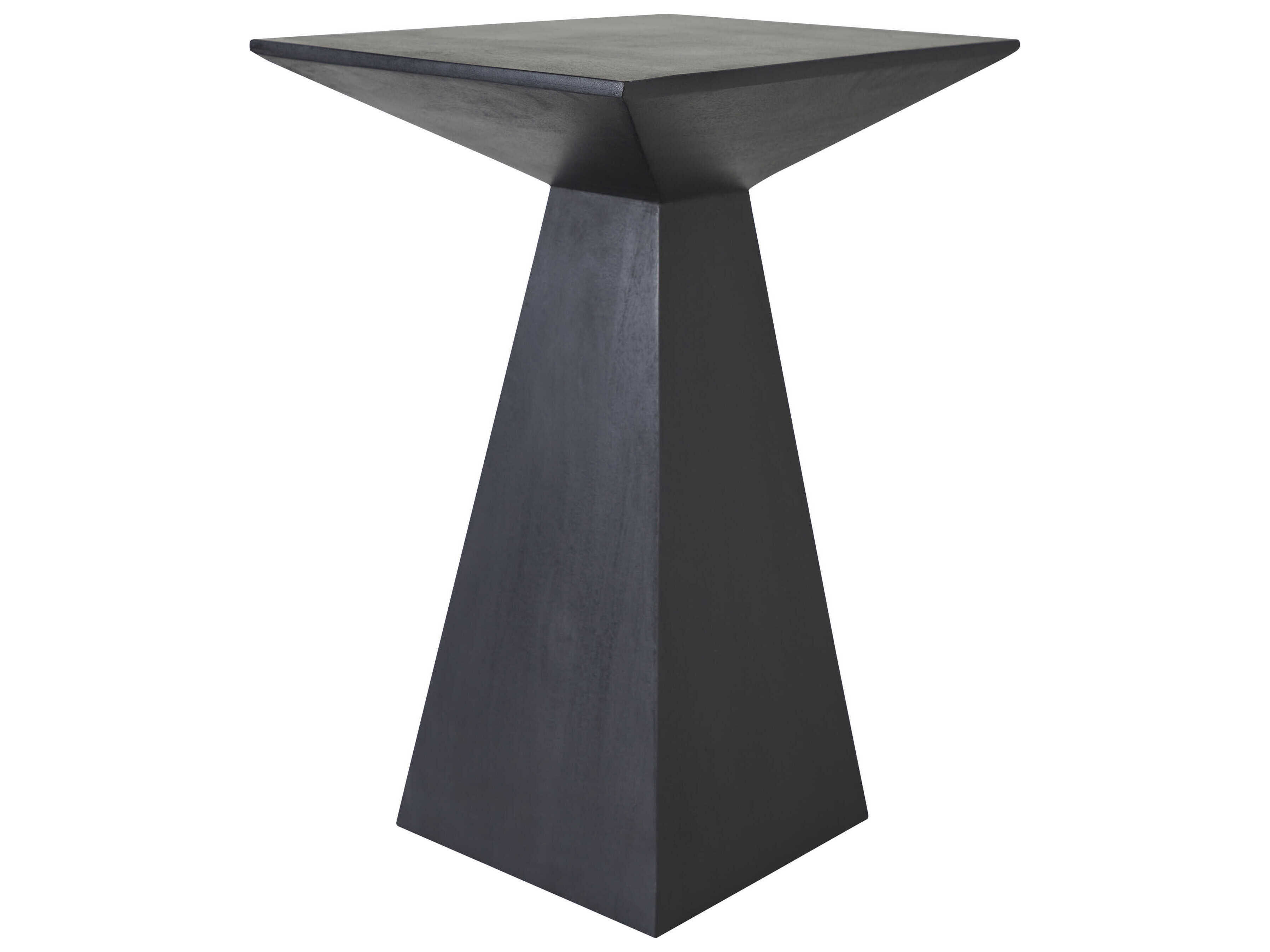 Renwil Moulin Rectangular Wood Black End Table