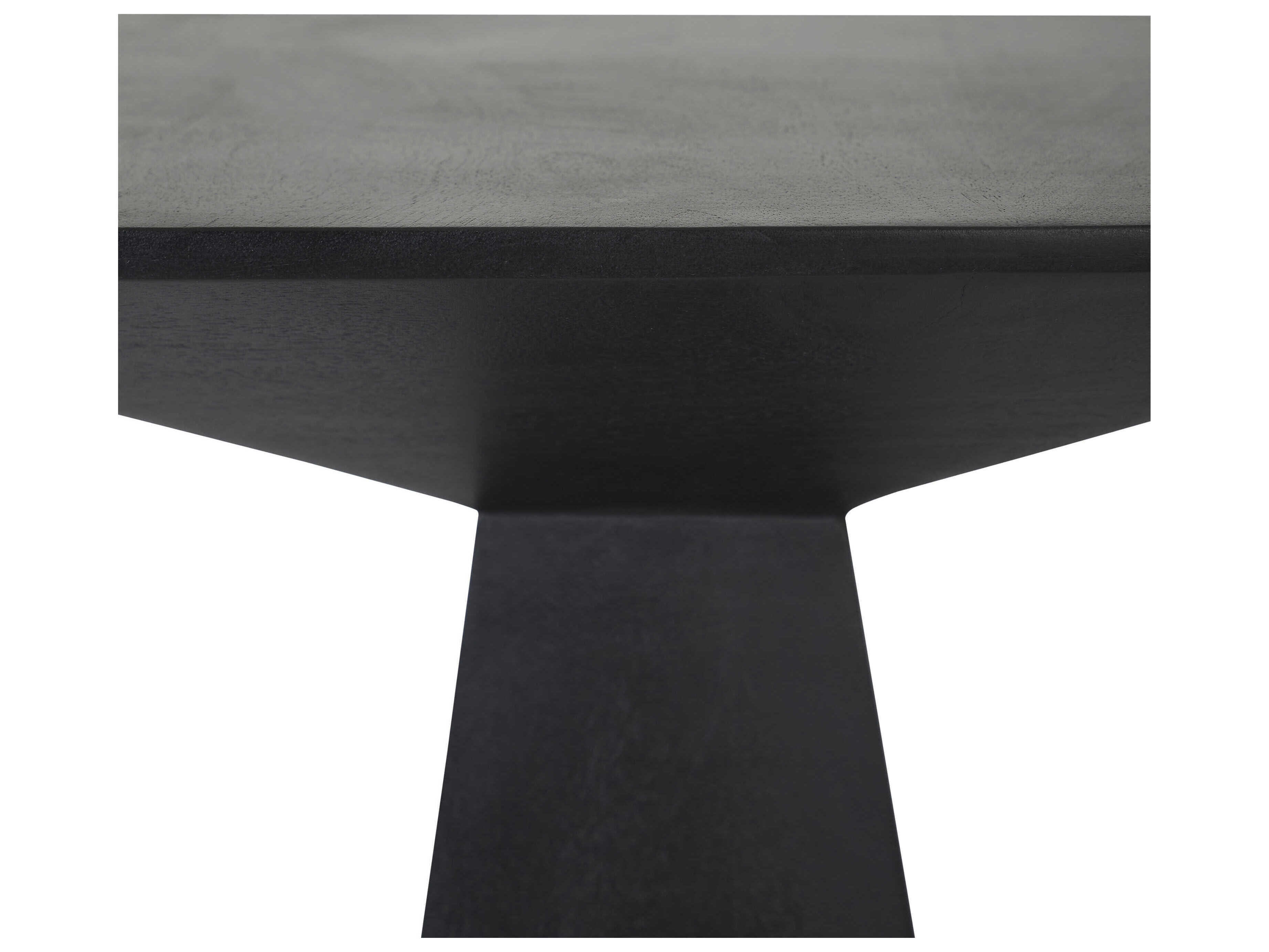 Renwil Moulin Rectangular Wood Black End Table