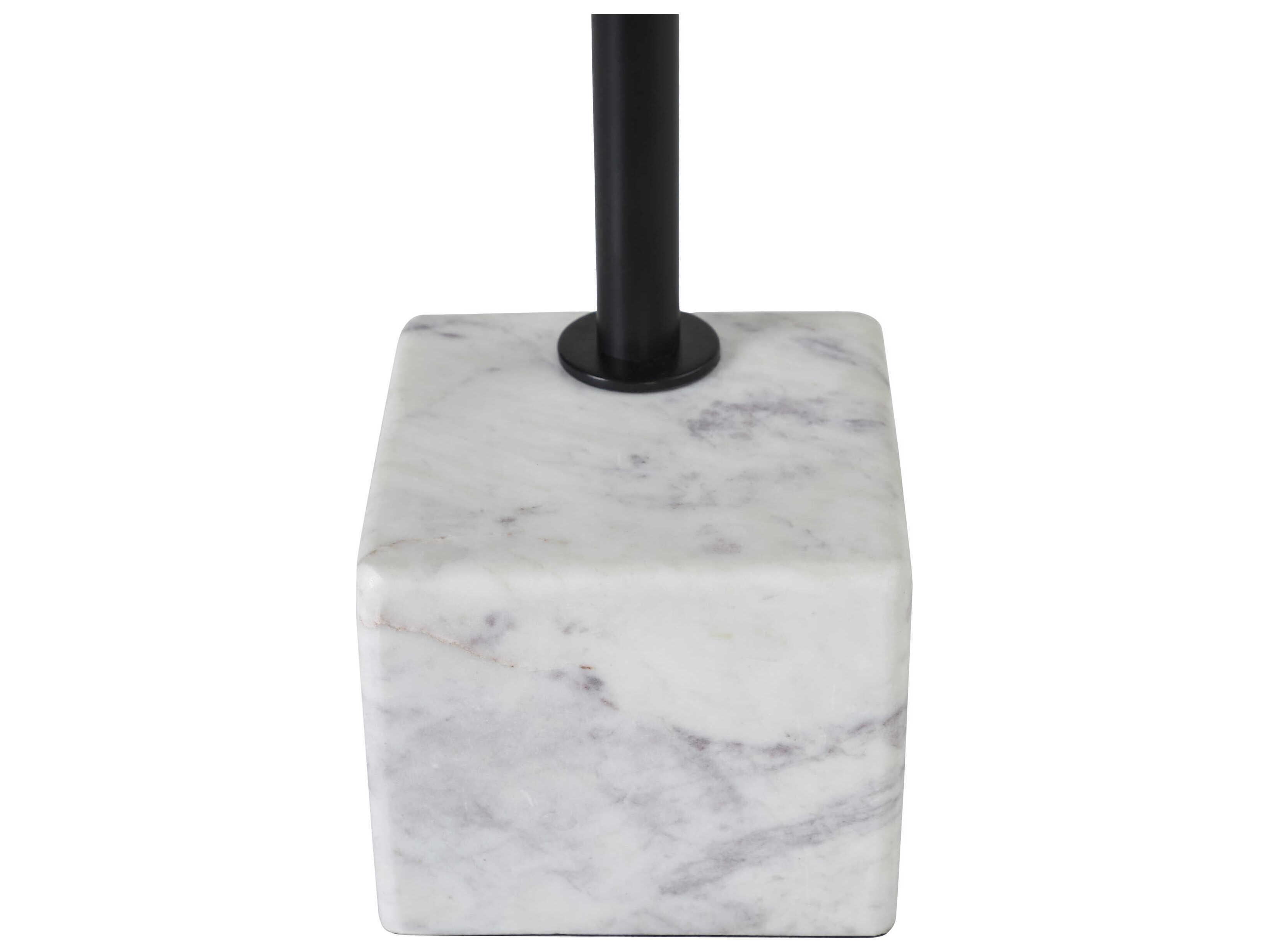 Renwil Hull Round Wood White End Table