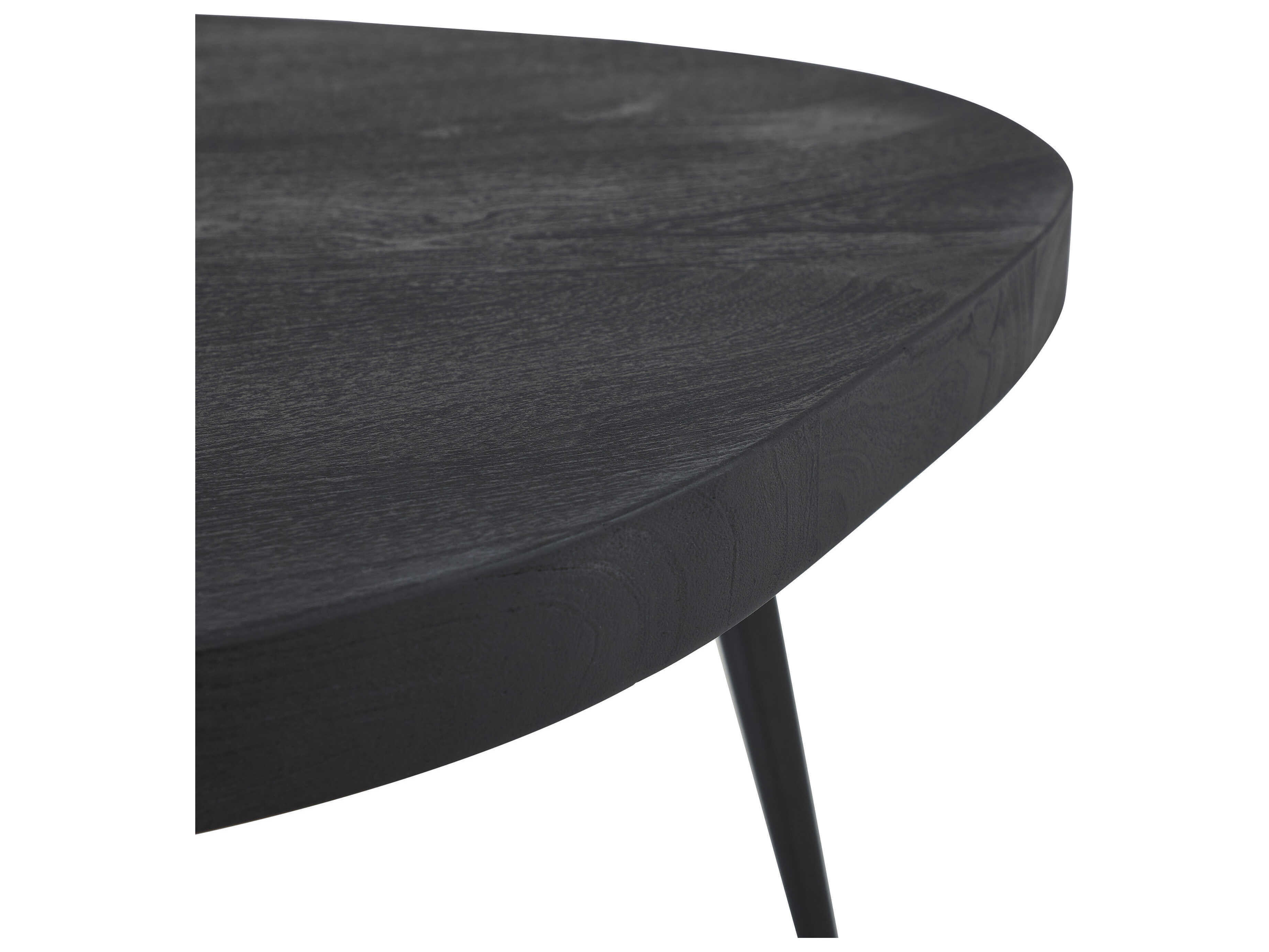 Renwil Parson Wood Matte Black Coffee Table