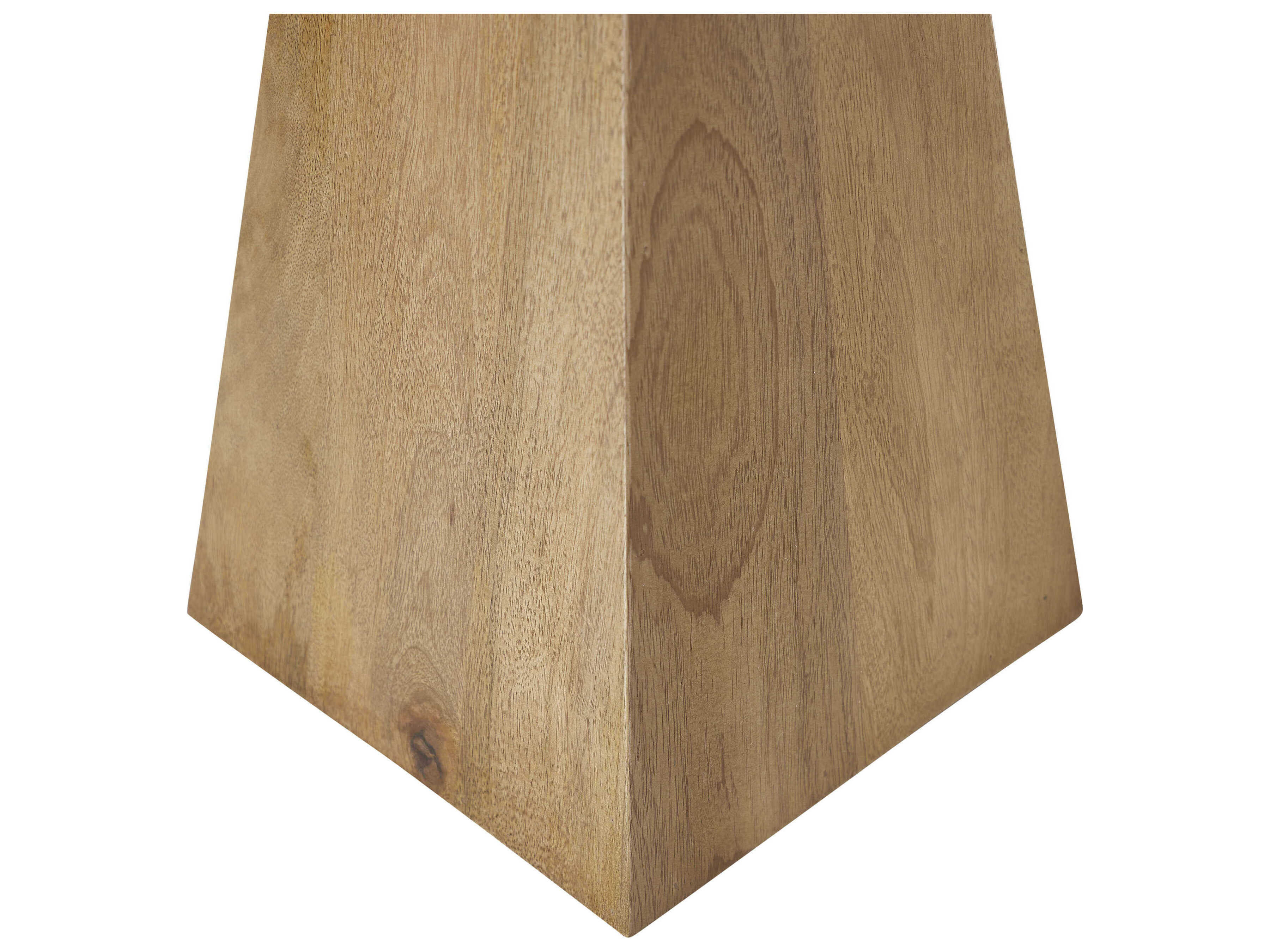 Renwil Garnett Rectangular Wood Light Brown End Table