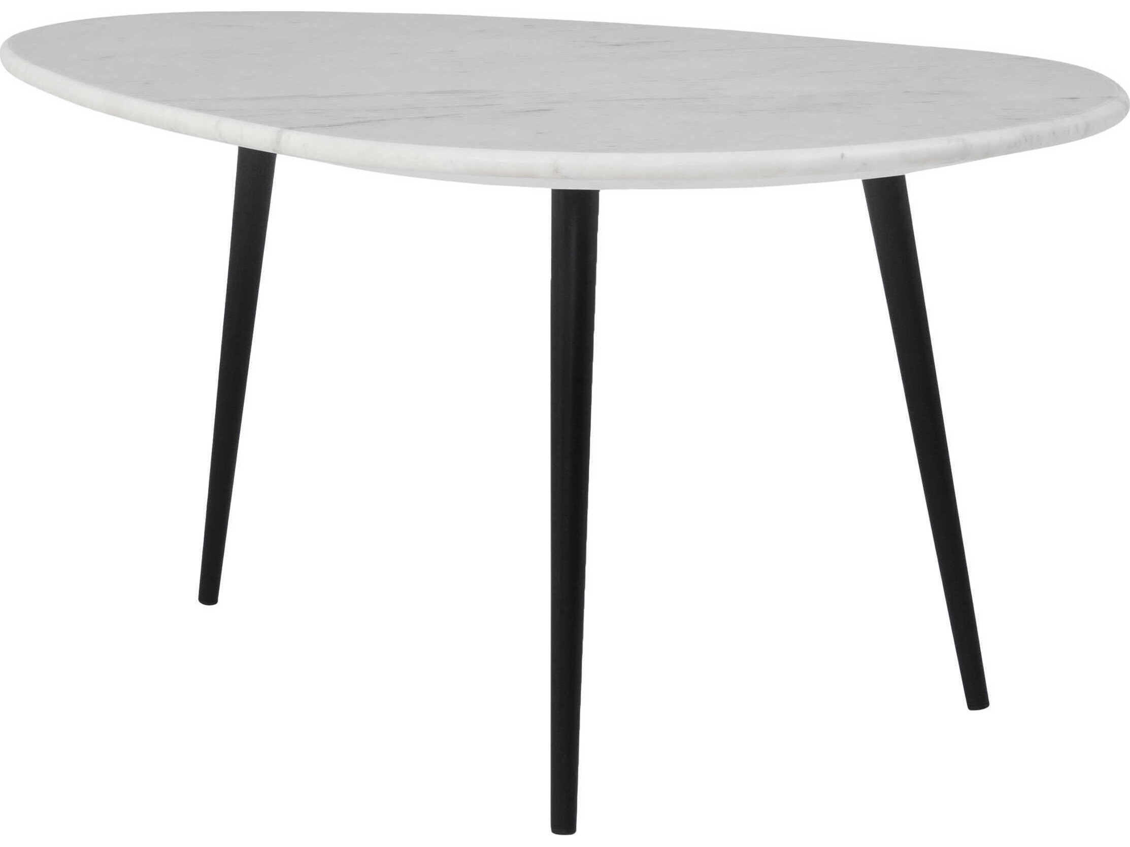 Renwil Keely Marble White Coffee Table