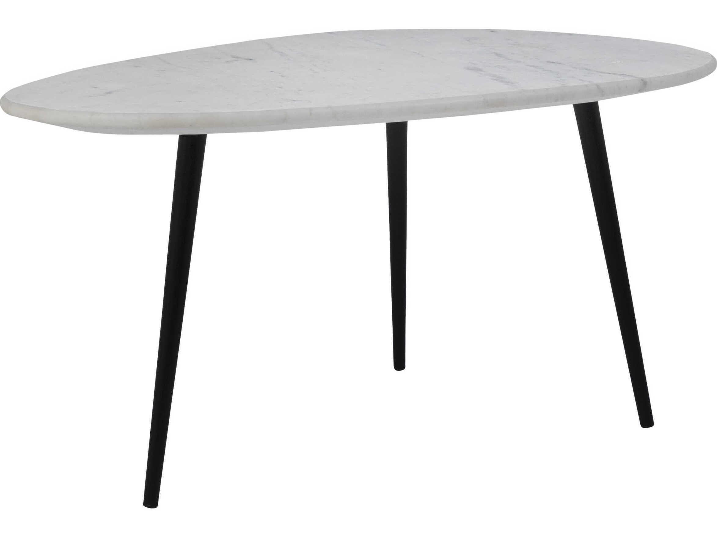 Renwil Keely Marble White Coffee Table