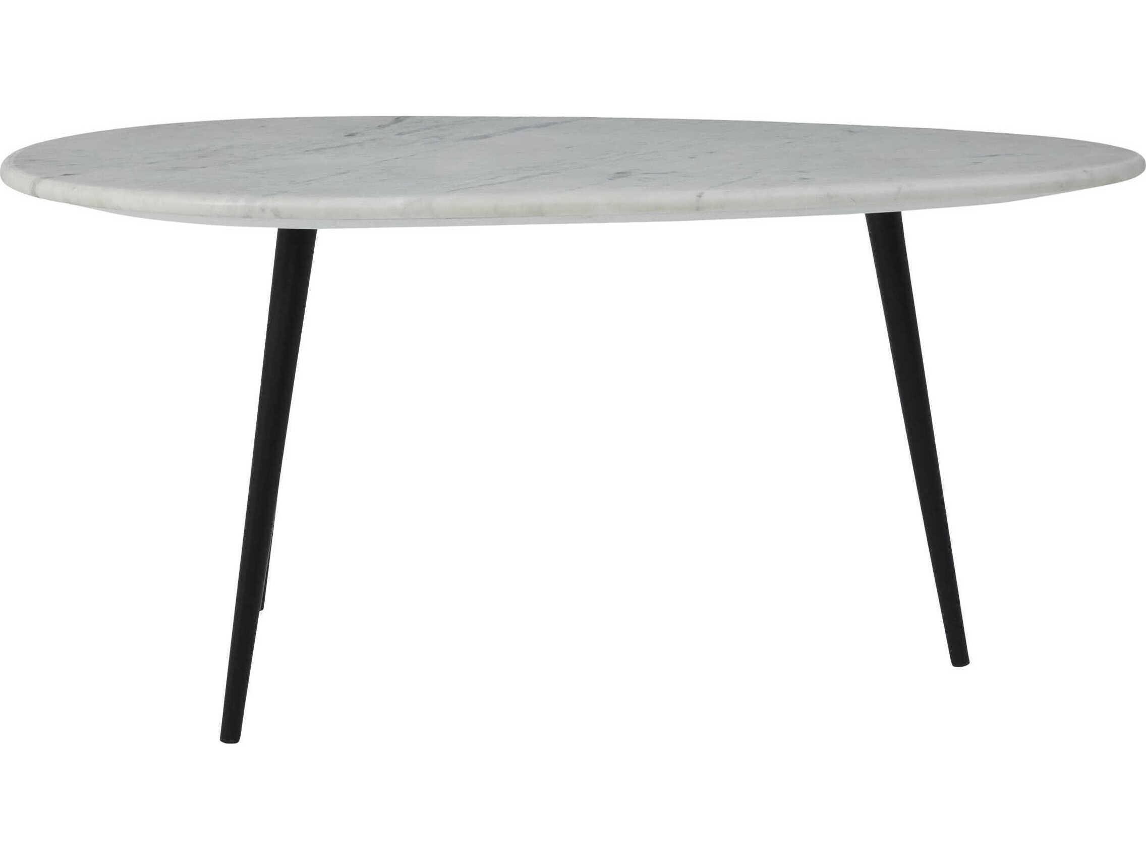 Renwil Keely Marble White Coffee Table