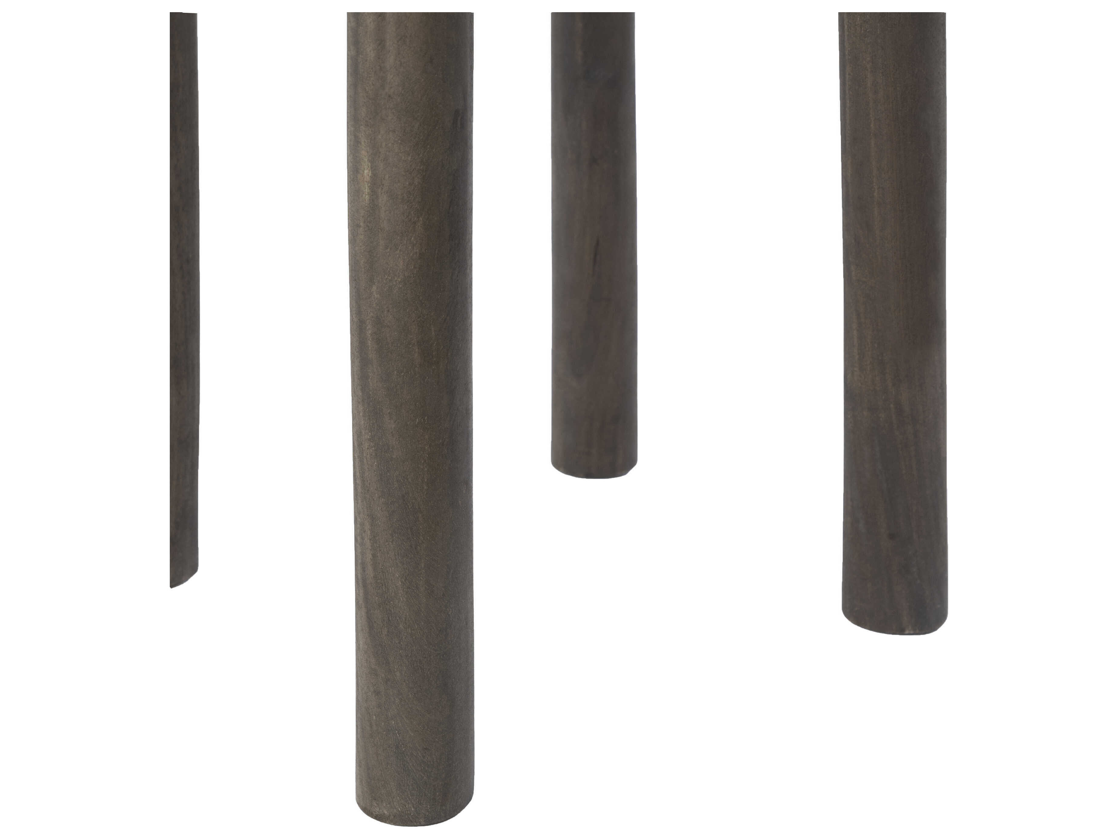 Renwil Cetus Round Wood Walnut End Table