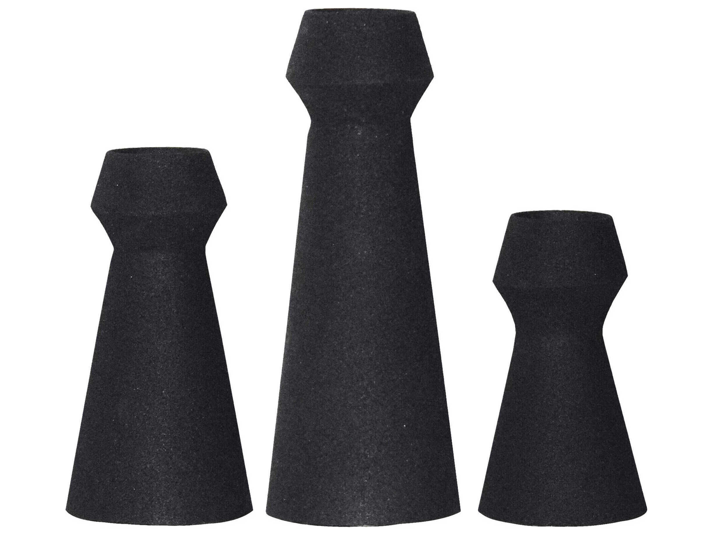 Renwil Granfeld Matte Black Vase
