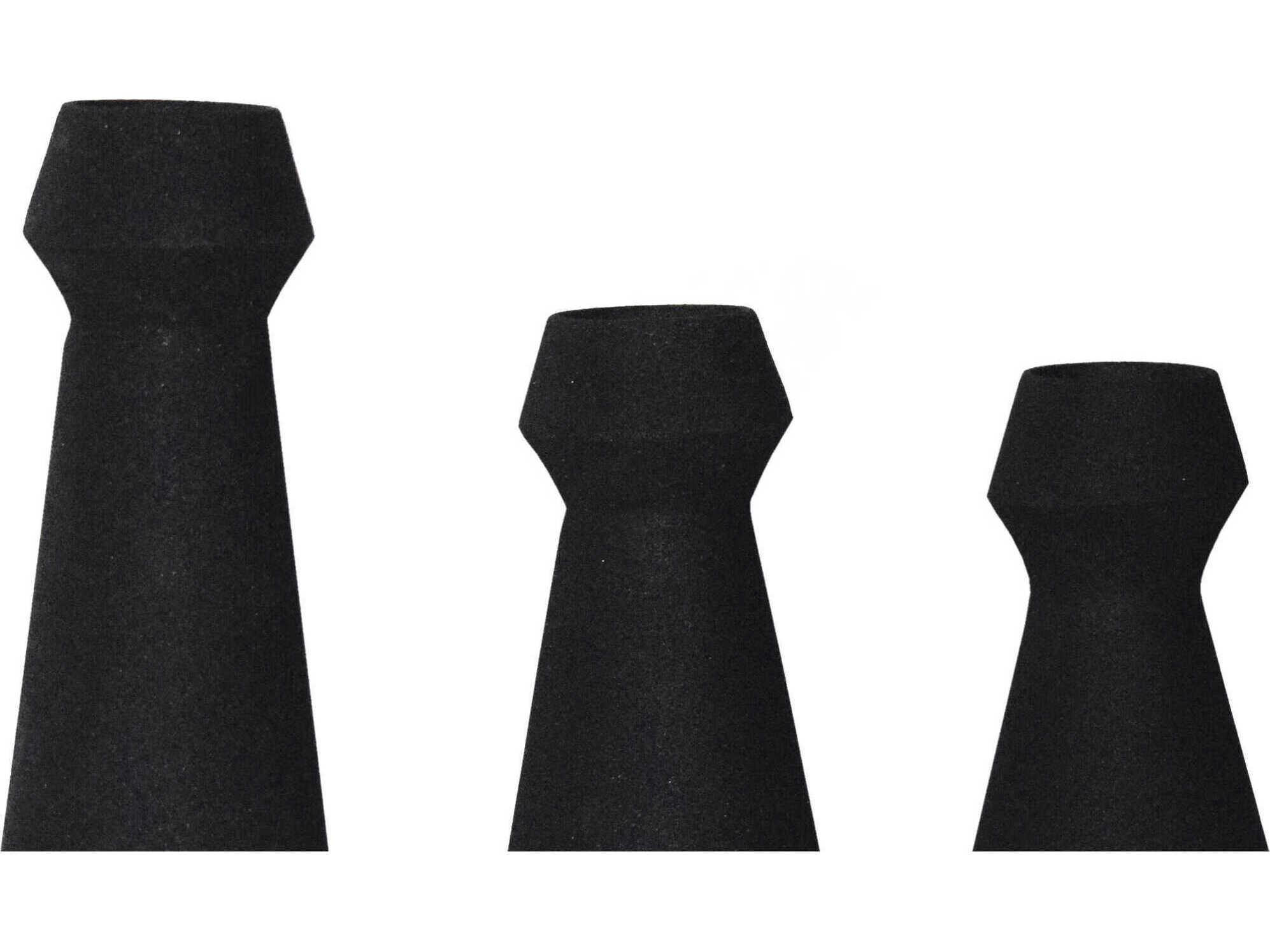 Renwil Granfeld Matte Black Vase