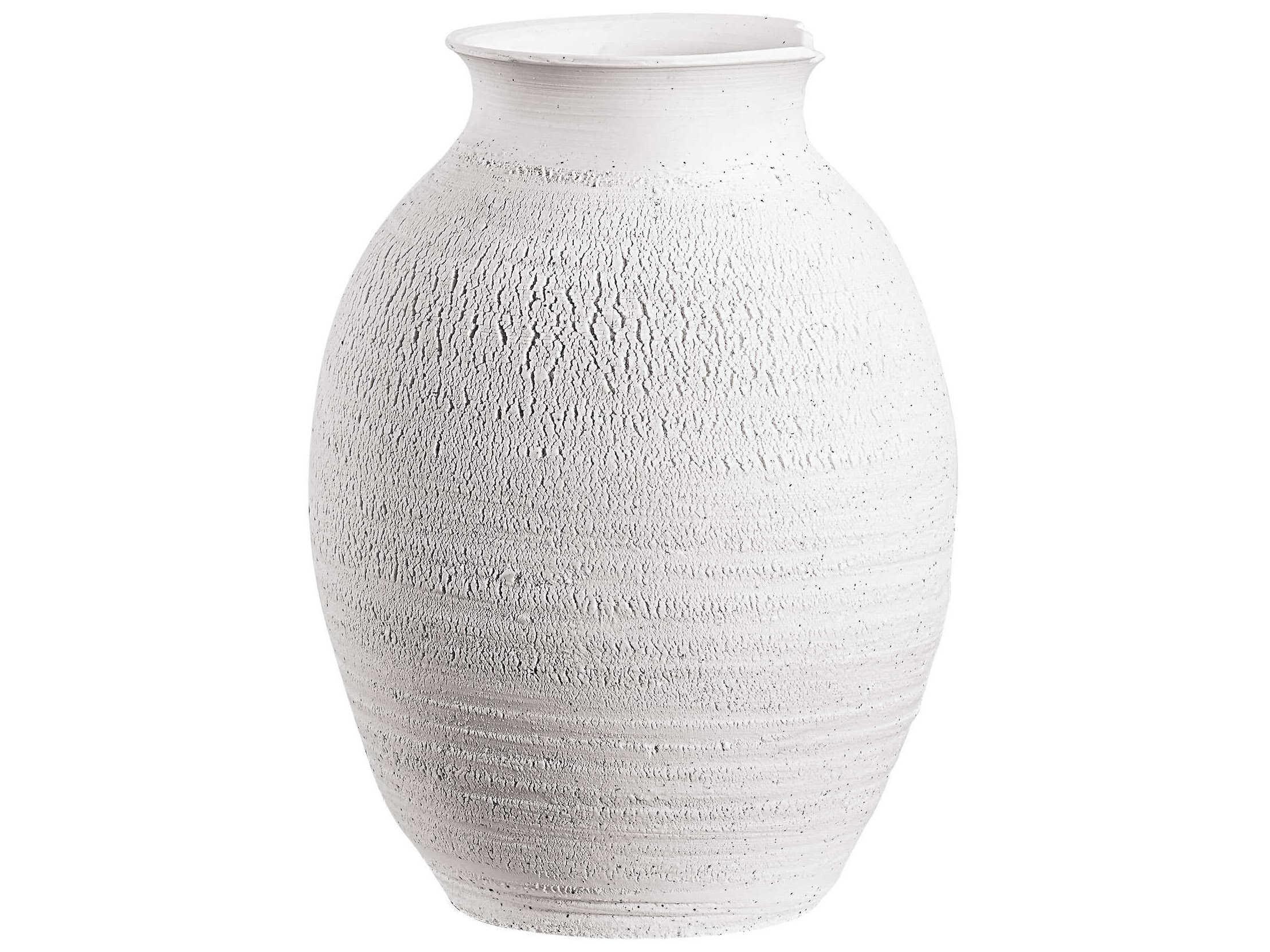 Renwil Zeb Matte White Vase