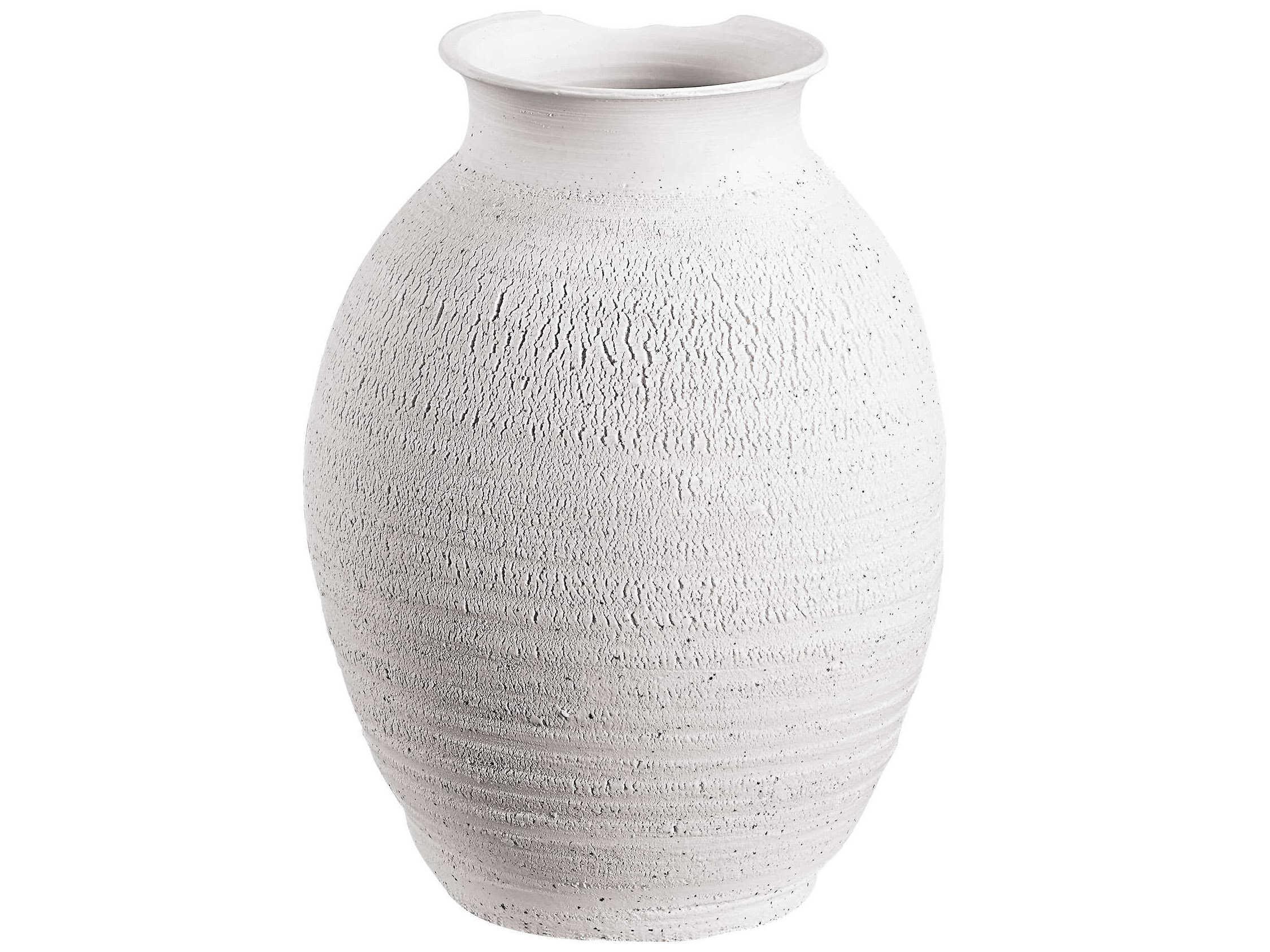 Renwil Zeb Matte White Vase