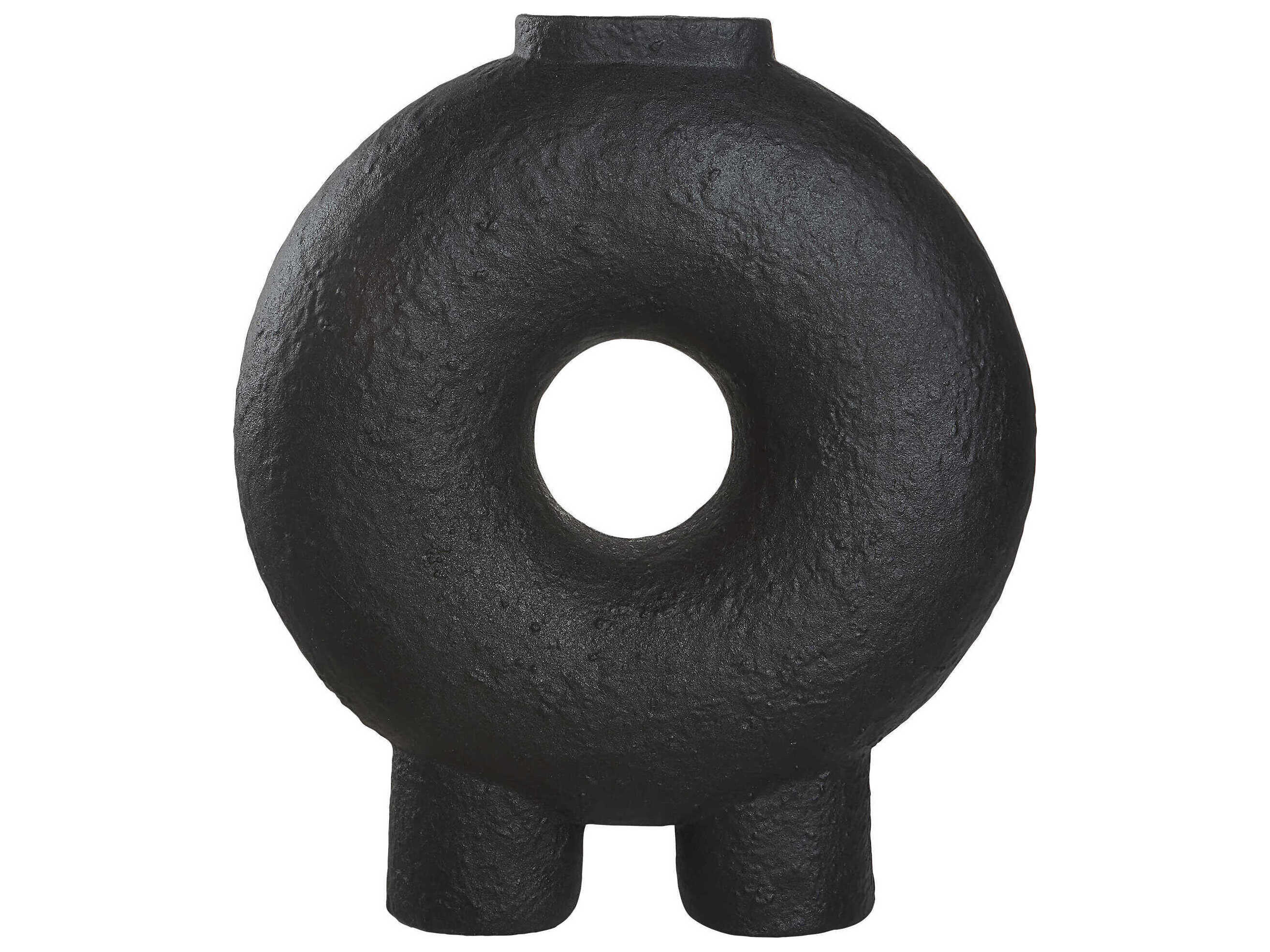 Renwil Ezra Matte Black Vase